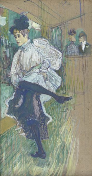 Jeanne avril dansant by Henri de Toulouse-Lautrec