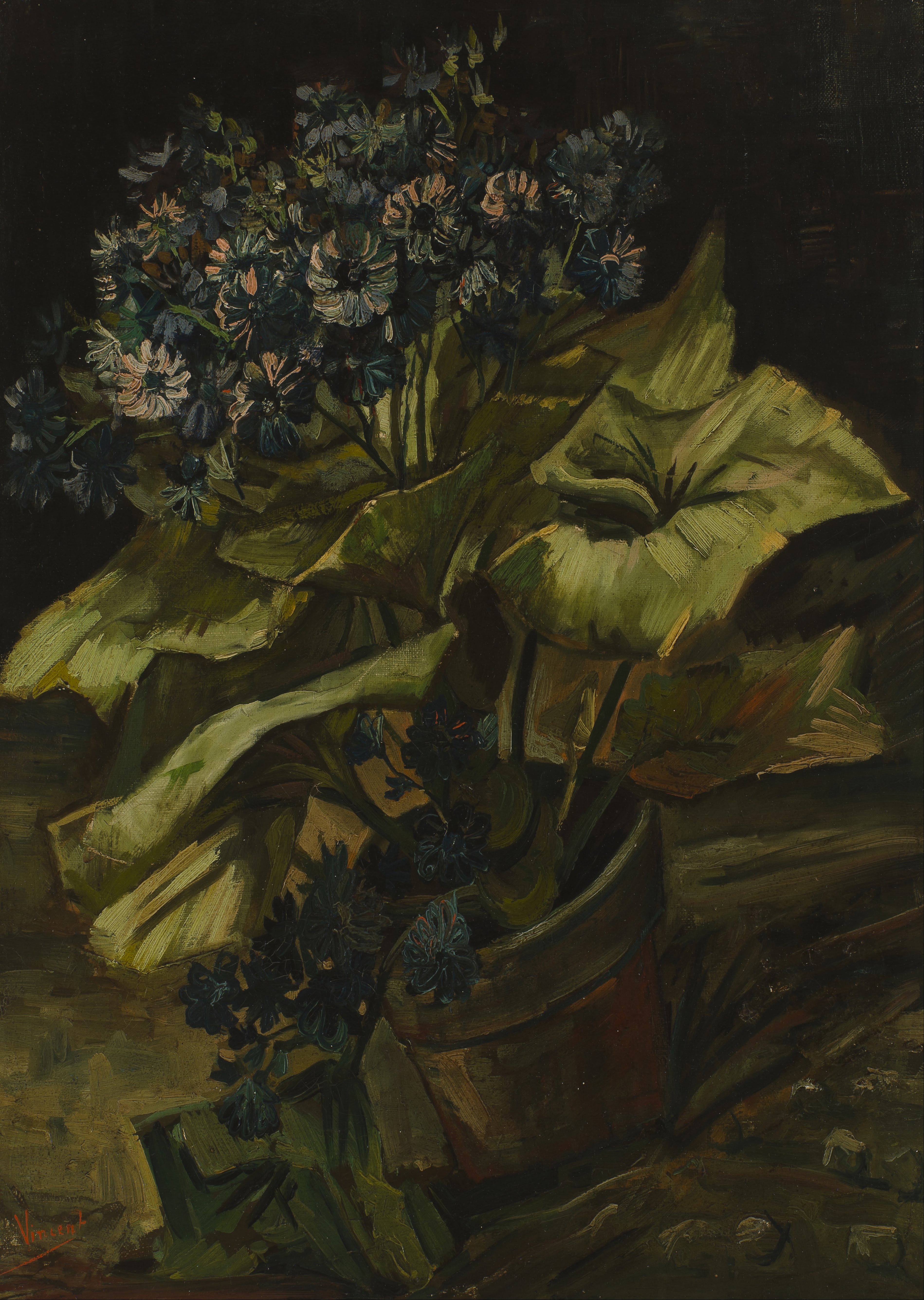 Cineraria, 1886, by Vincent van Gogh