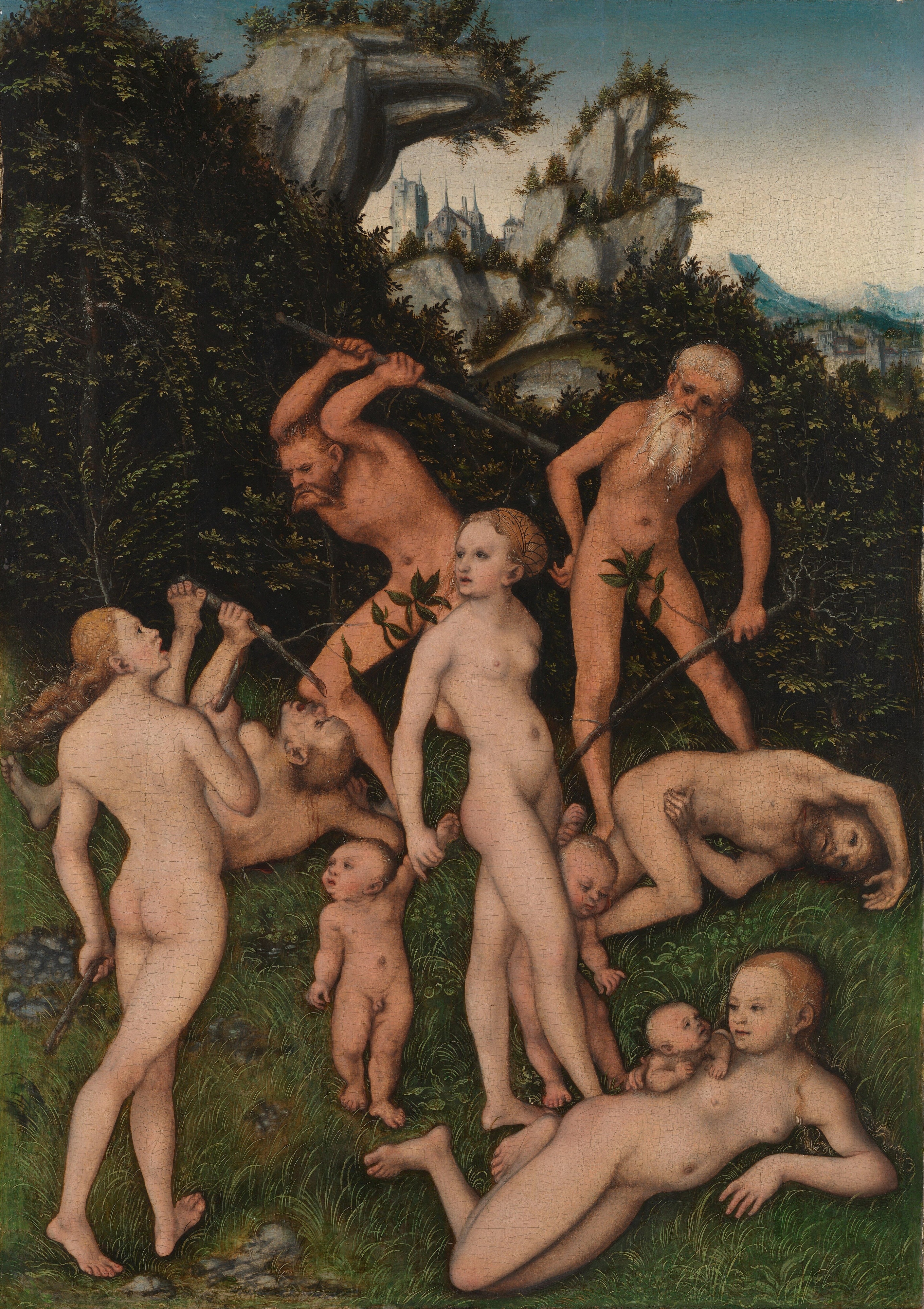 Primitive People by Lucas Cranach the Elder