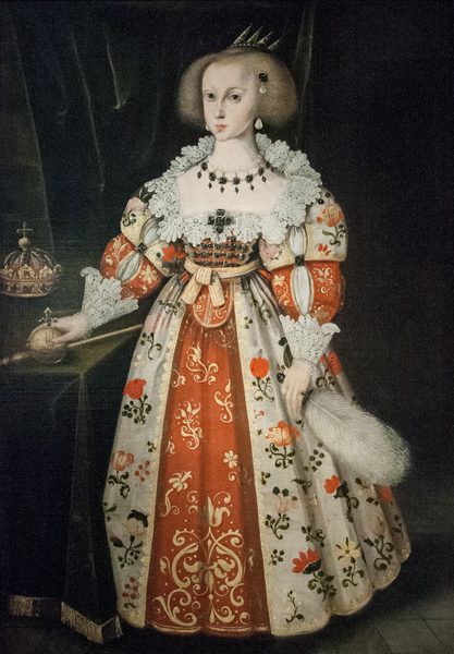 Queen Christina as a Child by Jacob Heinrich Elbfas