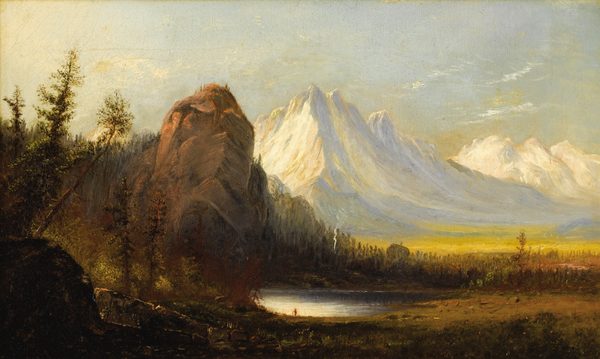 Cathedral Rock by Albert Bierstadt