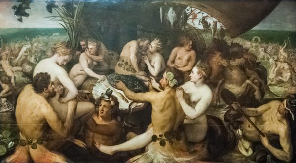 The Feast of the Seagods by Frans Floris (I)