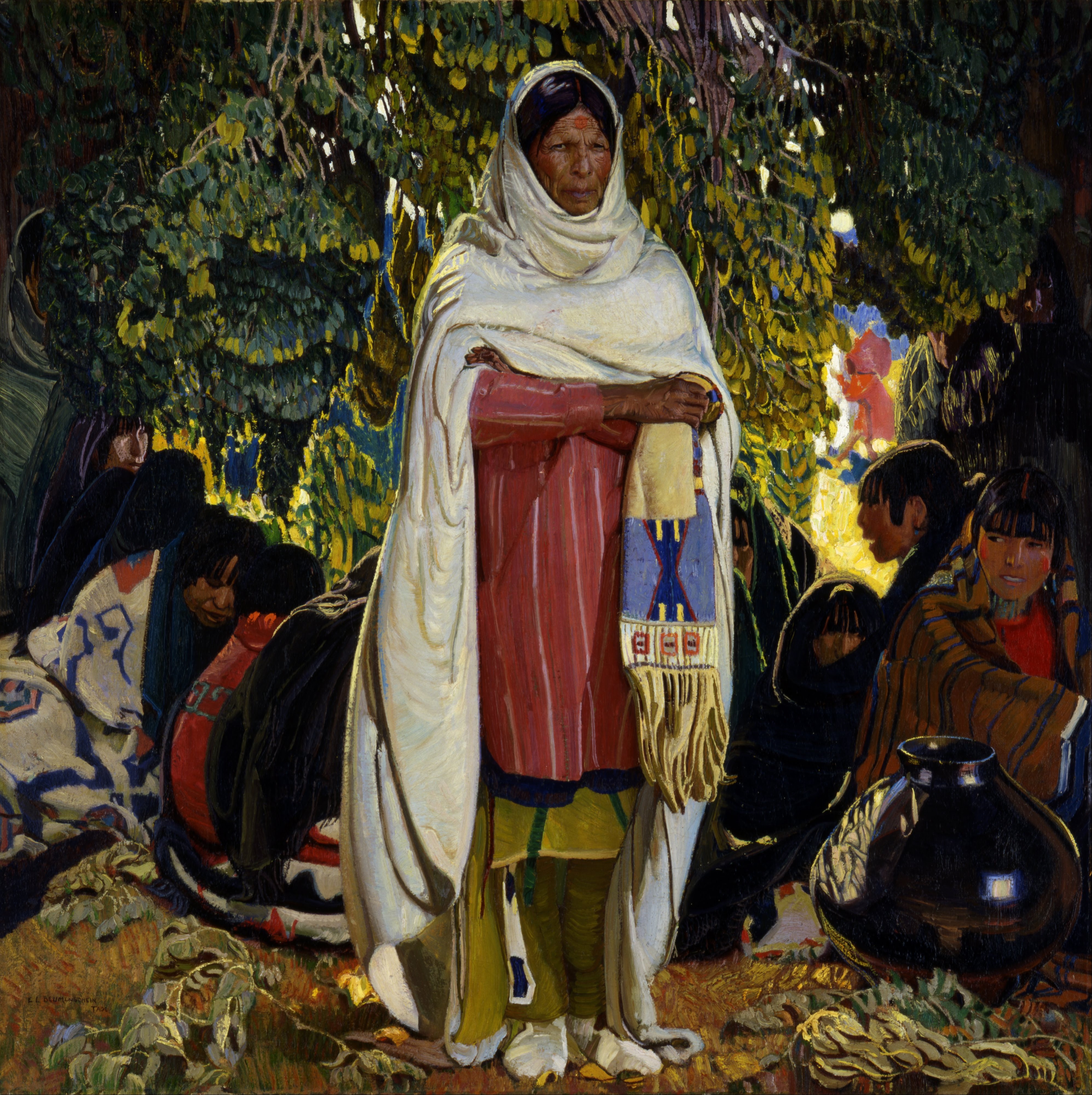 The Gift by Ernest L. Blumenschein