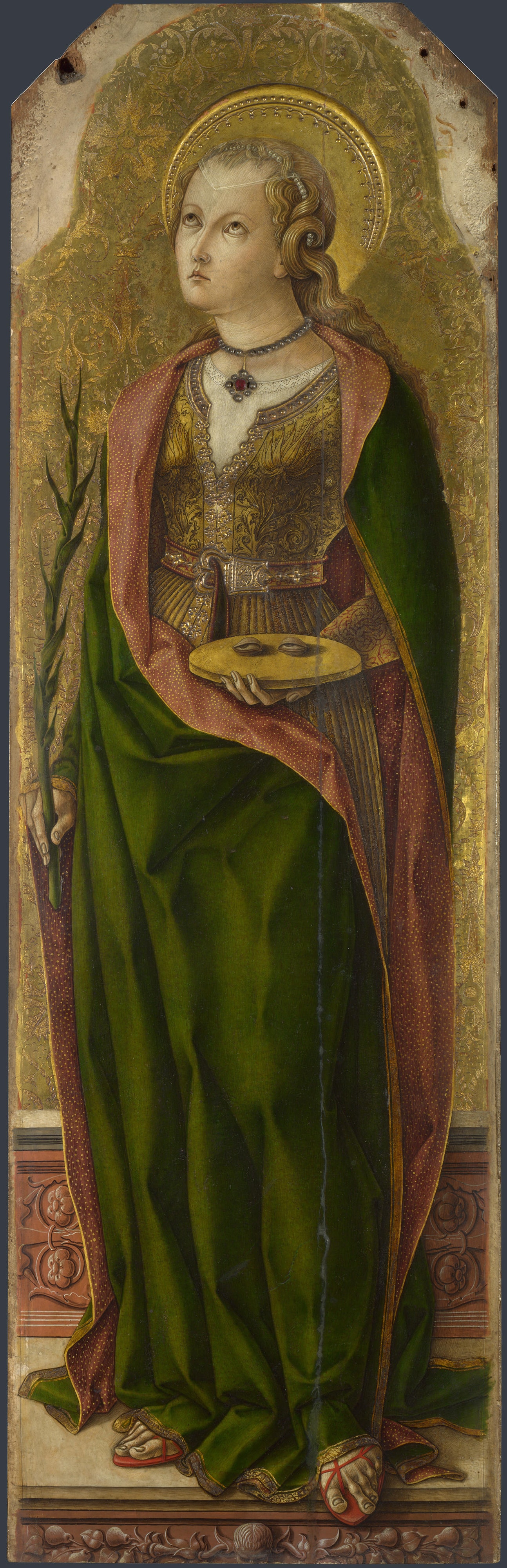 Saint Lucy by Carlo Crivelli