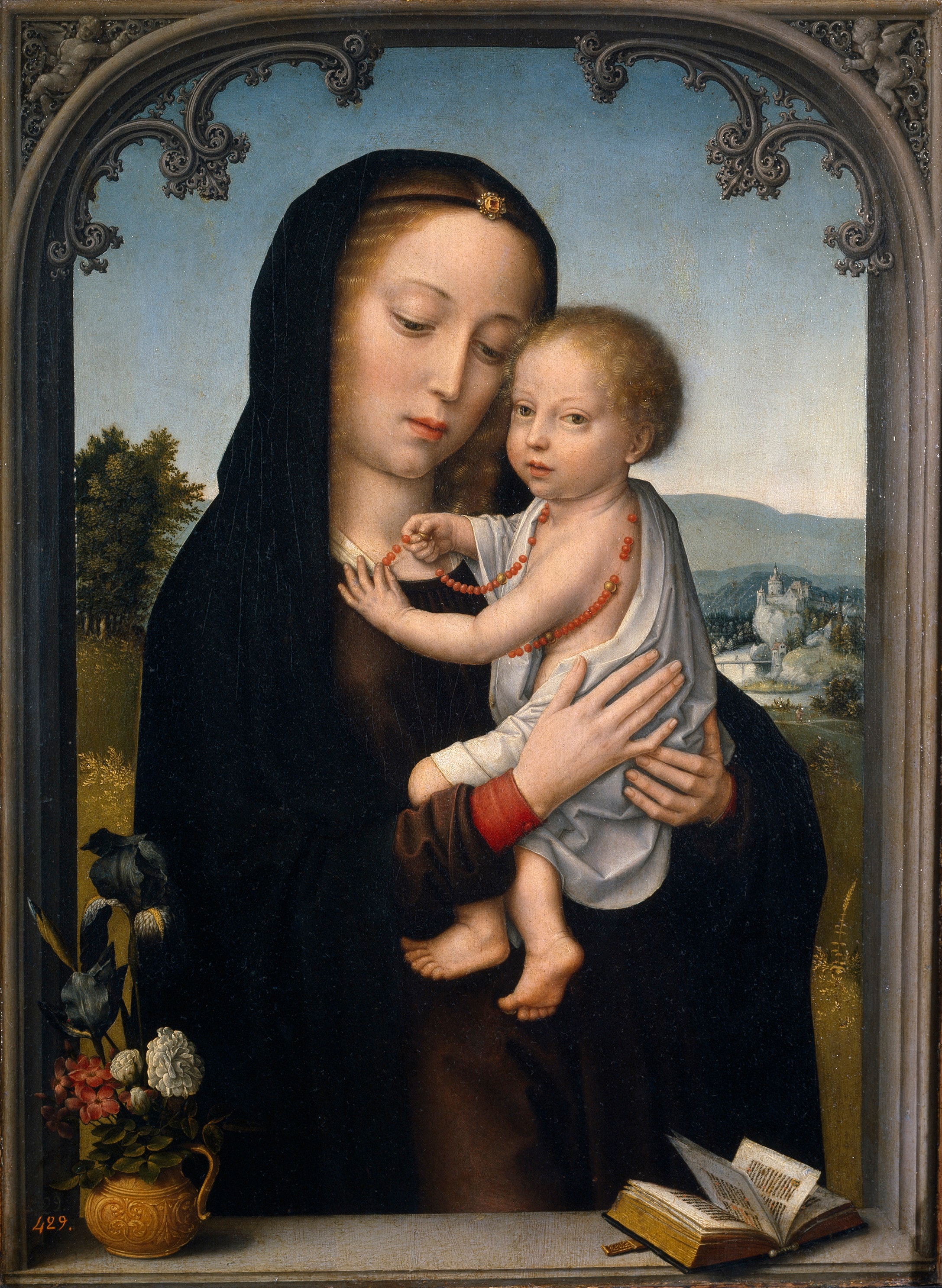 Virgin with Child by Gerard David