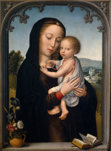 Virgin with Child by Gerard David