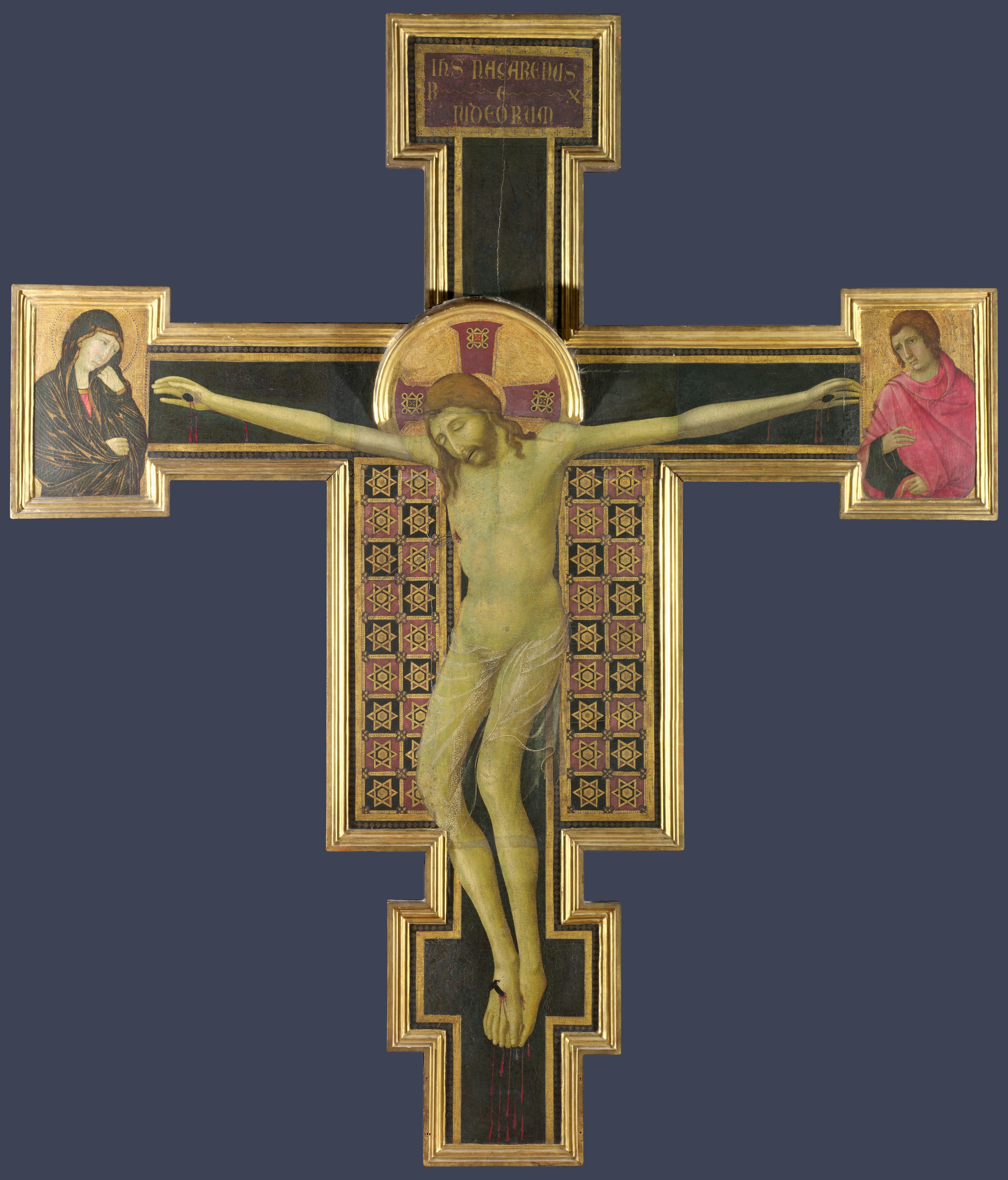 Crocifisso. by Segna di Bonaventura