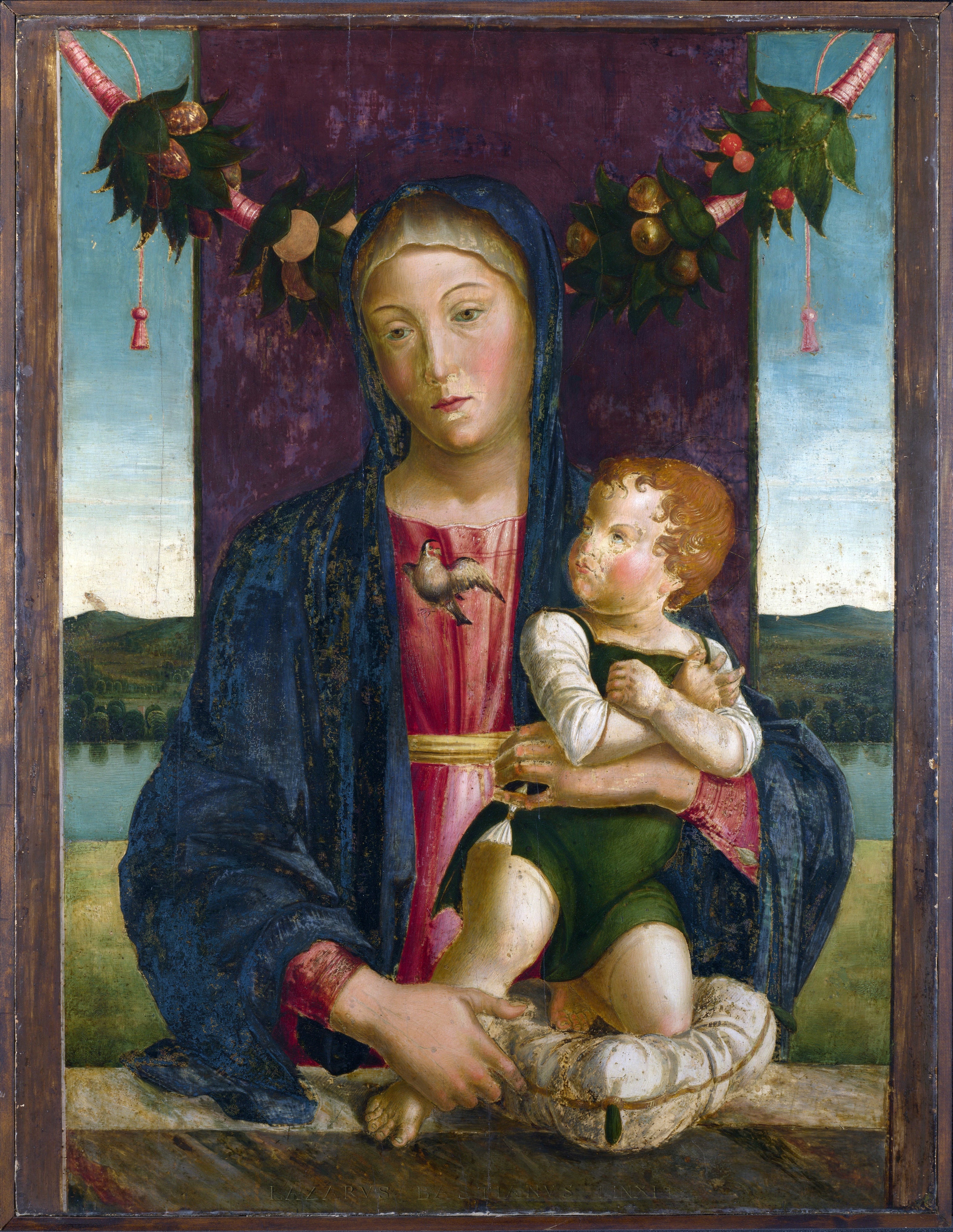 Virgin and Child by Lazzaro Bastiani