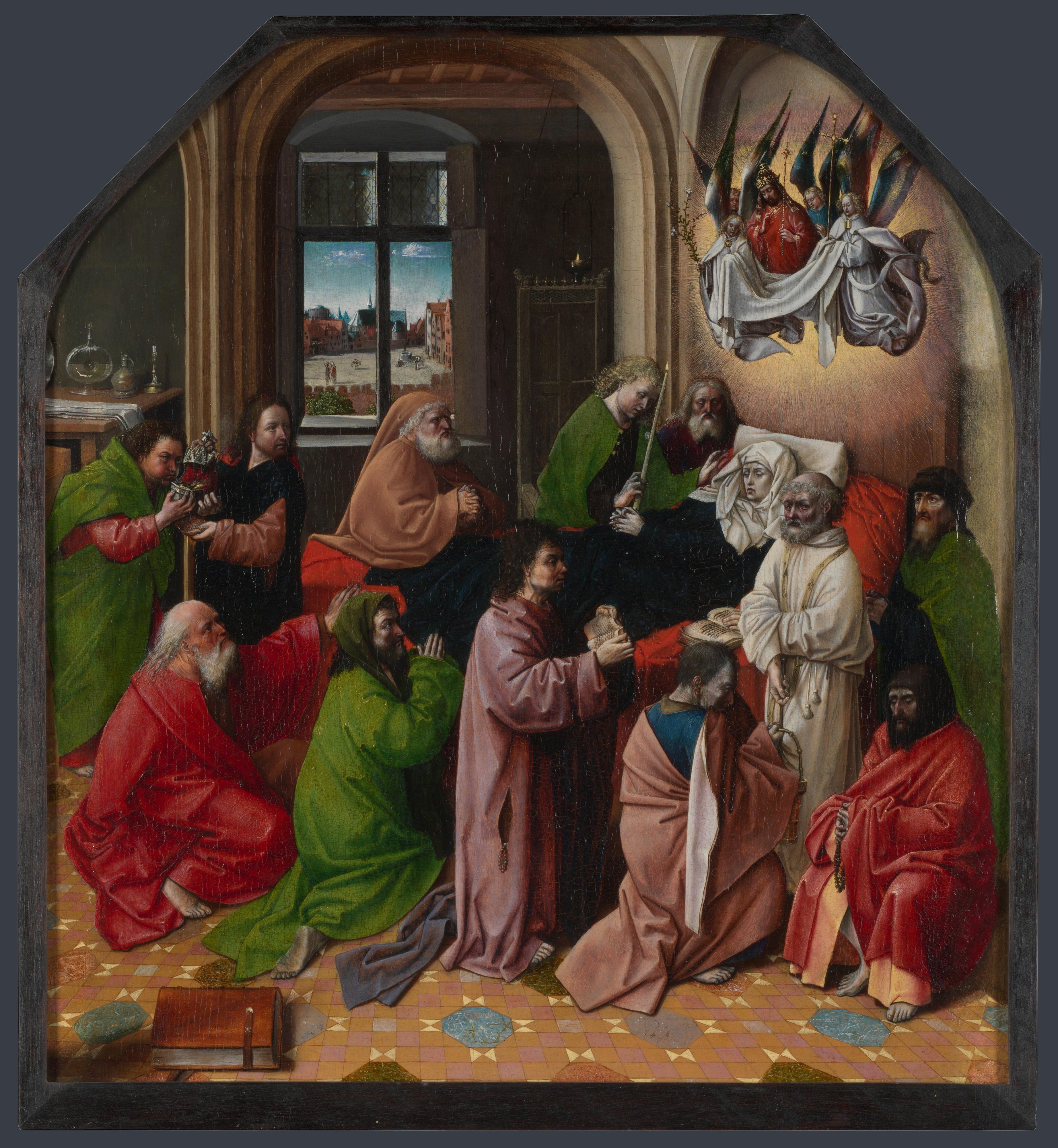 The Death of the Virgin by Hugo van der Goes