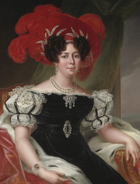 Desideria, 1781-1860, drottning av Sverige och Norge, gift med Karl XIV Johan by Fredric Westin