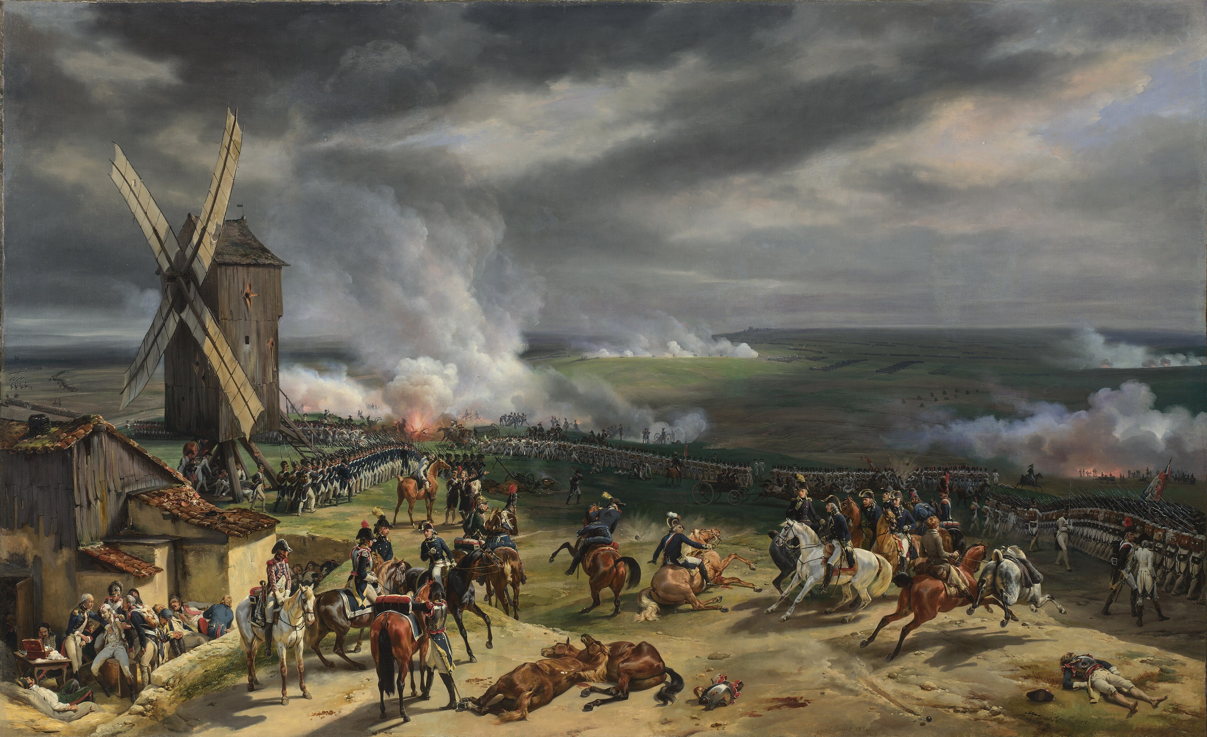Battle of Valmy by Horace Vernet