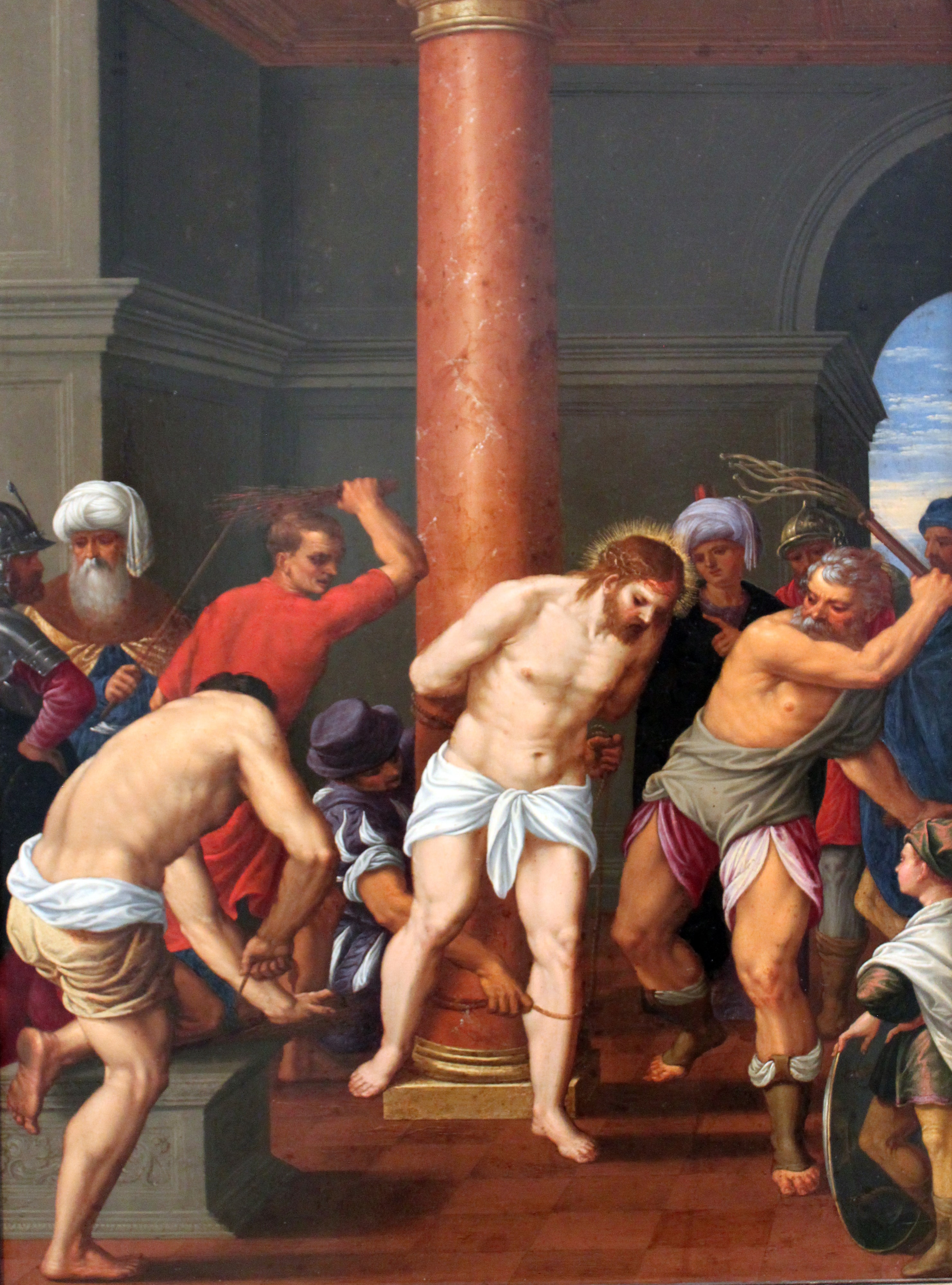 The Flagellation of Christ by Johann König