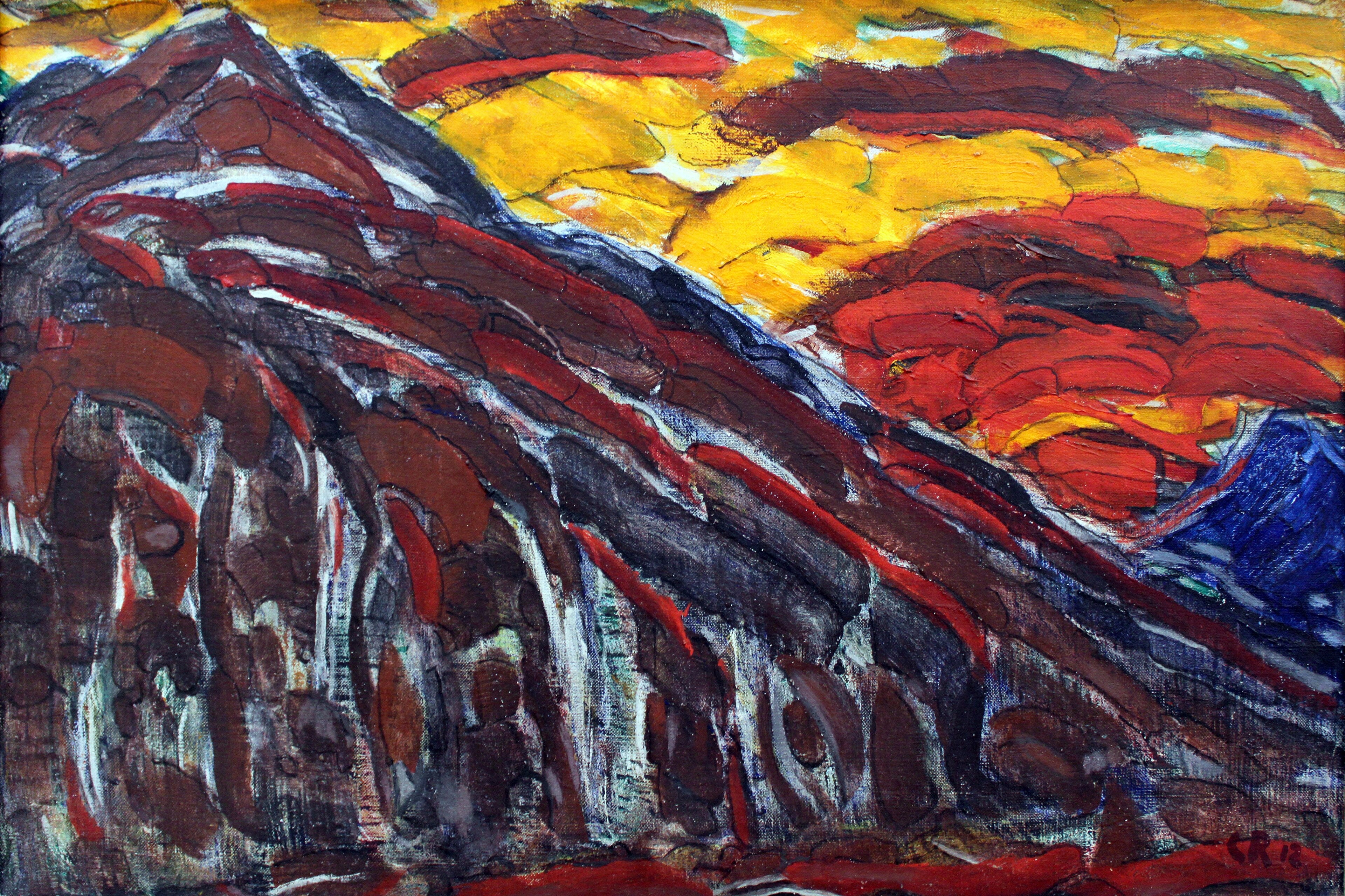 Visionary Landscape by Christian Rohlfs