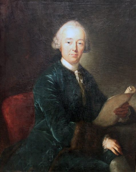 Peter August of Schönberg, Master of the Household to the Elector of Saxony (1732-1791) by Anton Graff