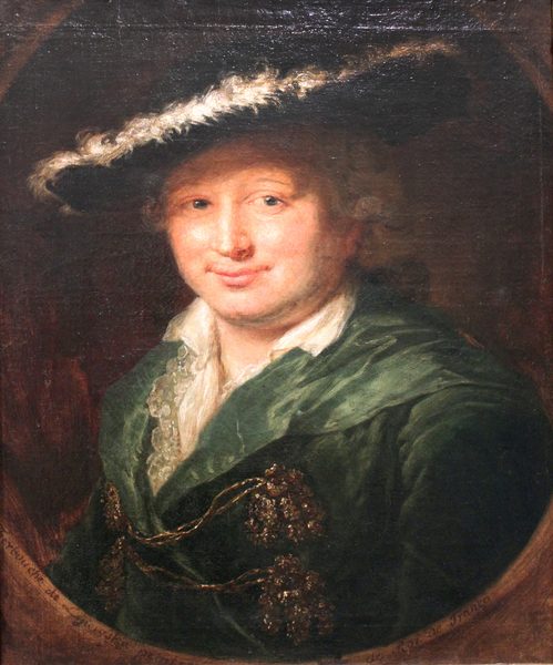 Portrait of the Innkeeper Ernst Friedrich Therbusch by Anna Dorothea Therbusch