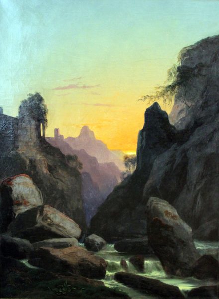 Schönau near Teplitz by Carl Gustav Carus