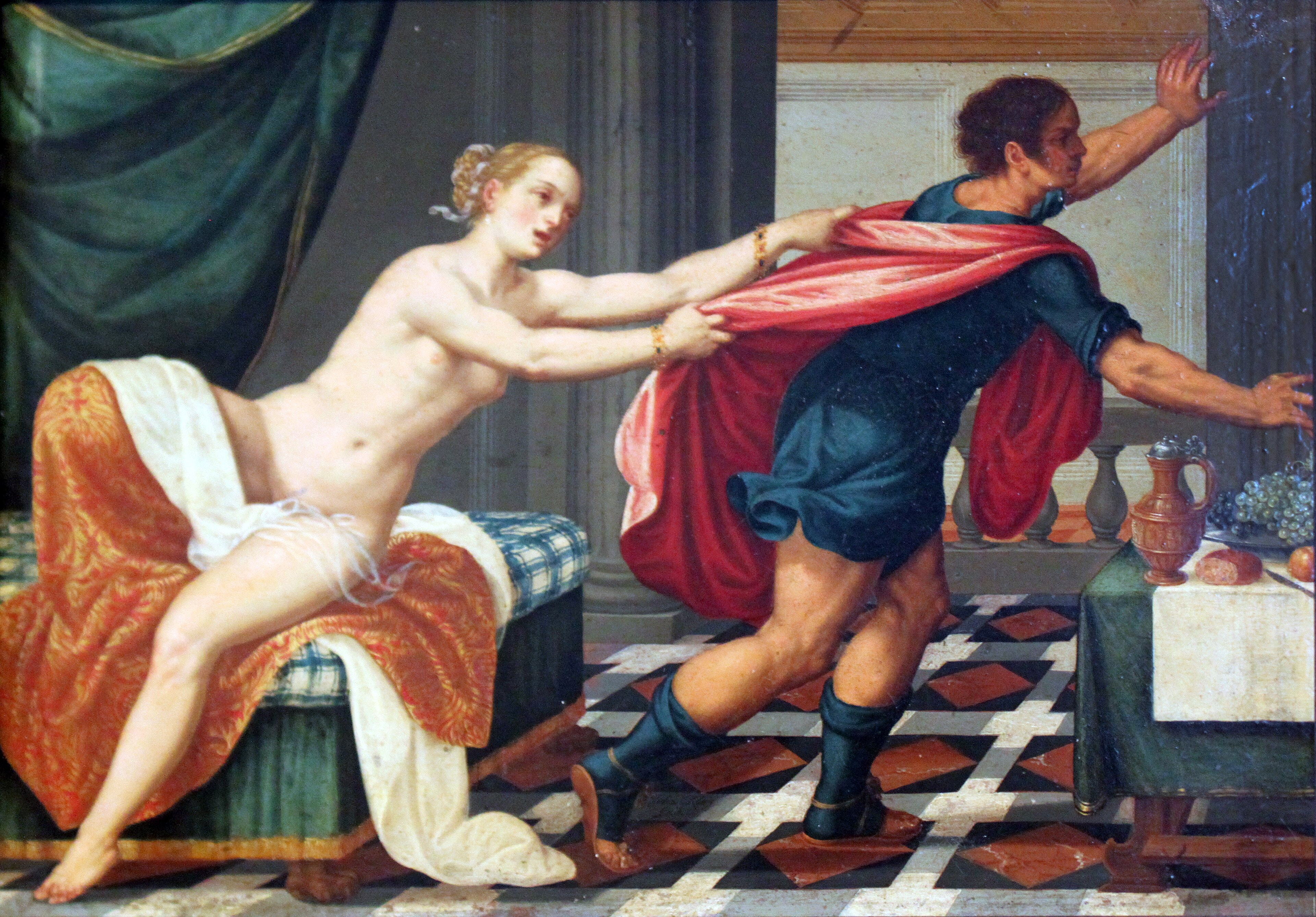 Joseph and Potiphar's Wife by Johann König