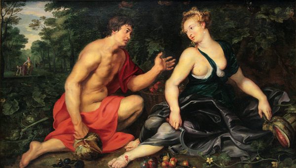 " Vertumnus and Pomona " by Peter Paul Rubens