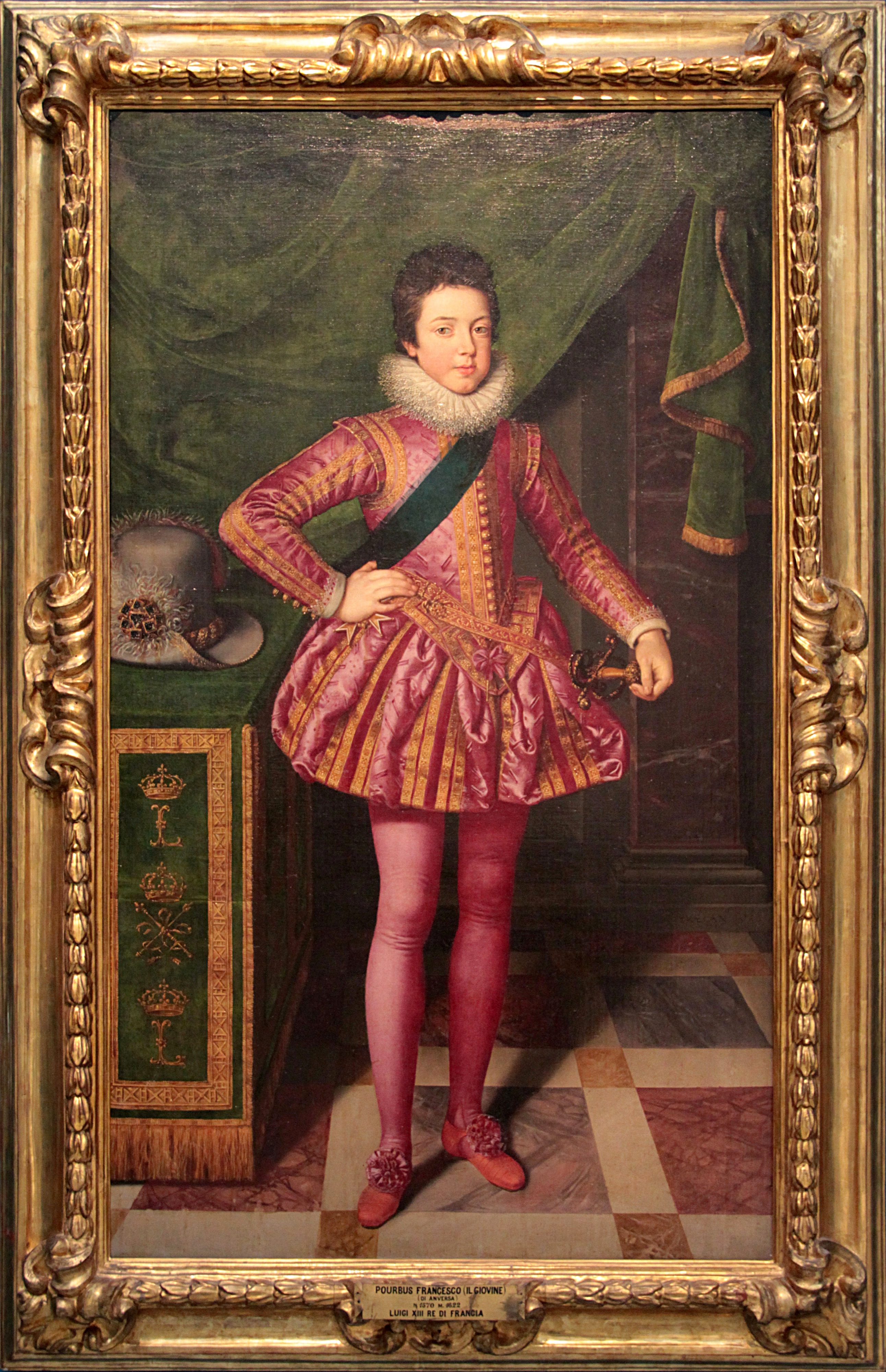 Louis XIII of France by Frans Pourbus the Younger