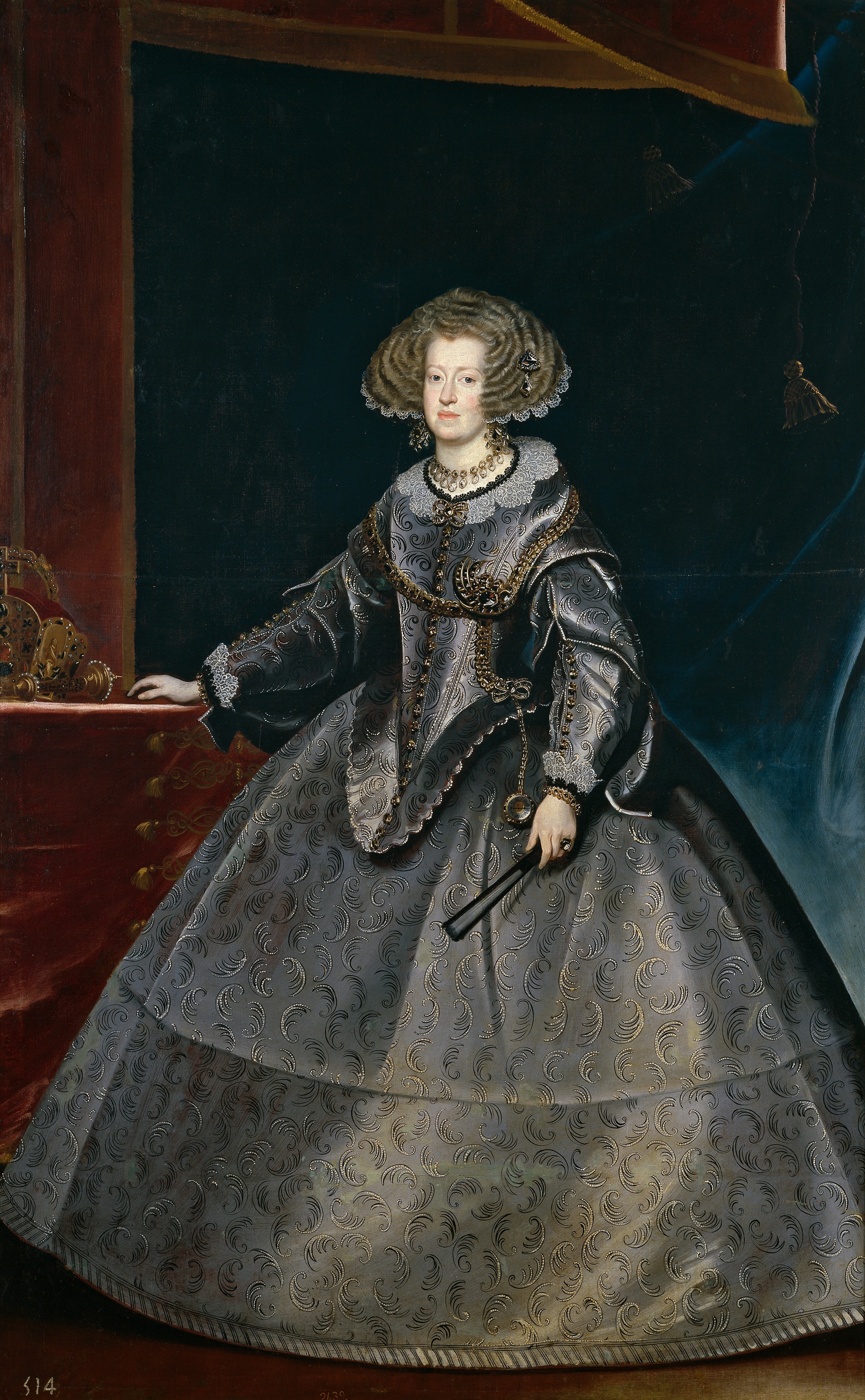 María de Austria, reina de Hungría by Frans Luycx
