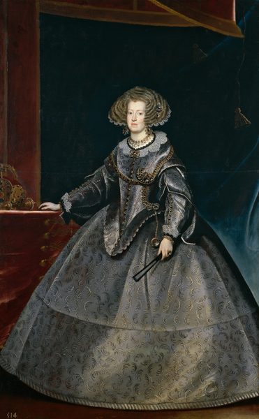 María de Austria, reina de Hungría by Frans Luycx