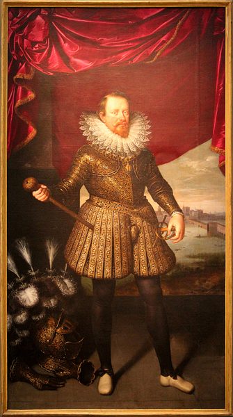 Portrait of Vincent Gonzague, duc de Mantoue by Frans Pourbus the Younger