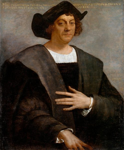 Portrait of a Man, Said to be Christopher Columbus dead by Sebastiano del Piombo