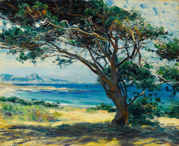 Wind Swept Pines by Guy Rose