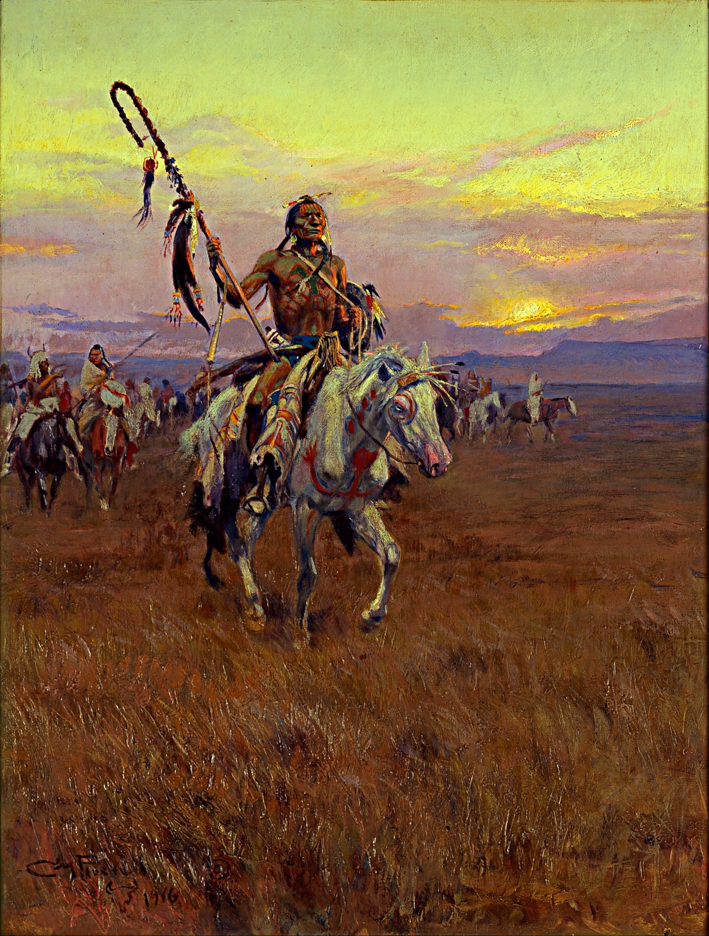 Medicine Man by Charles Marion Russell