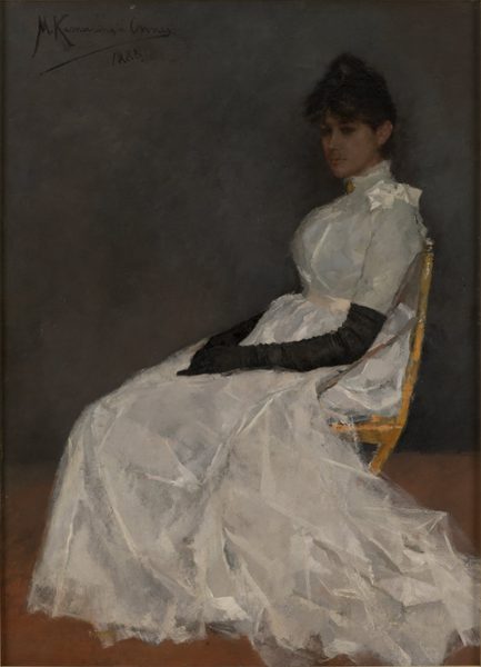Jenny Kamerling Onnes by Menso Kamerlingh Onnes (1860-1925)
