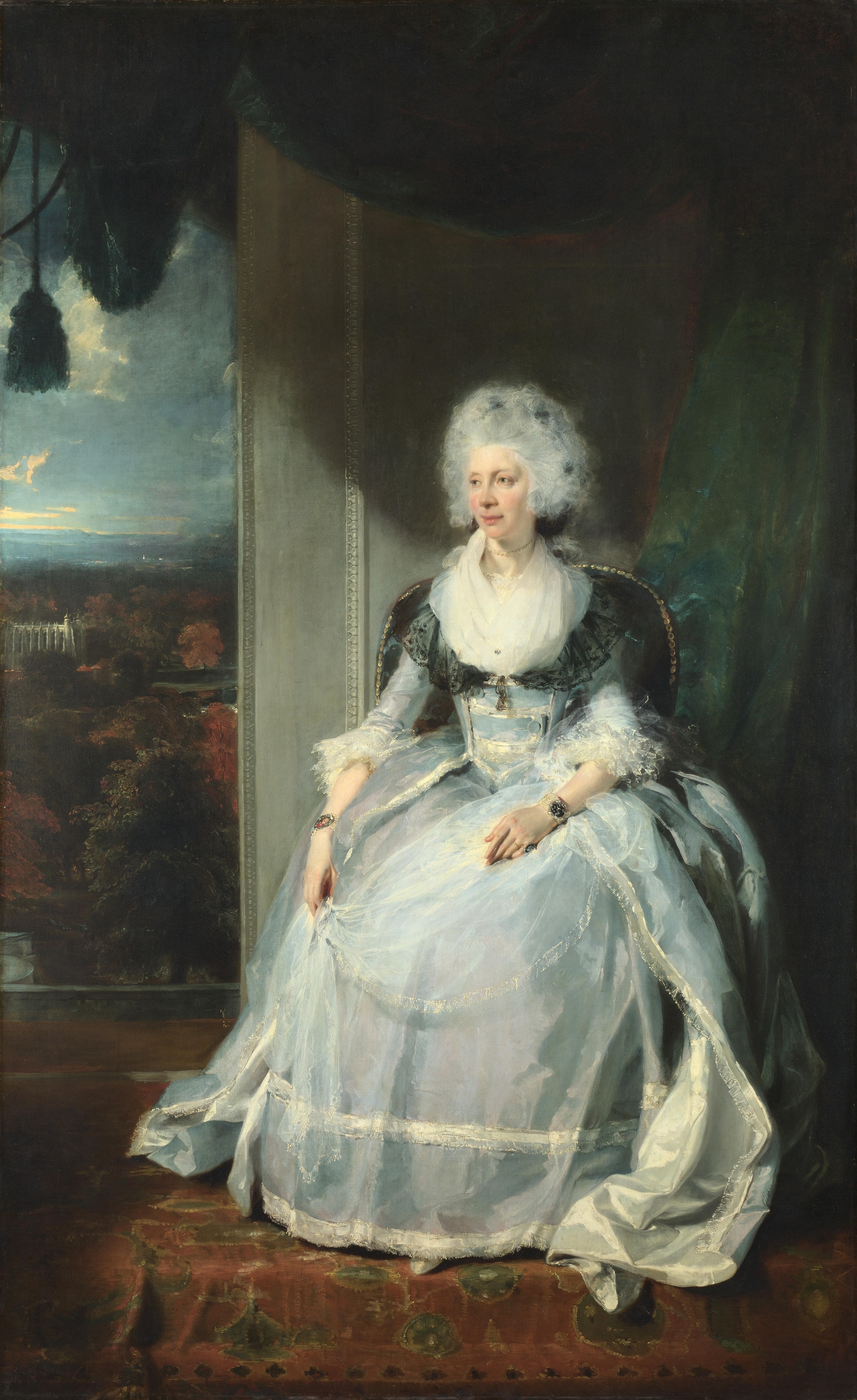 Portrait of Queen Charlotte (1744-1818) by Thomas Lawrence