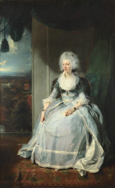 Portrait of Queen Charlotte (1744-1818) by Thomas Lawrence
