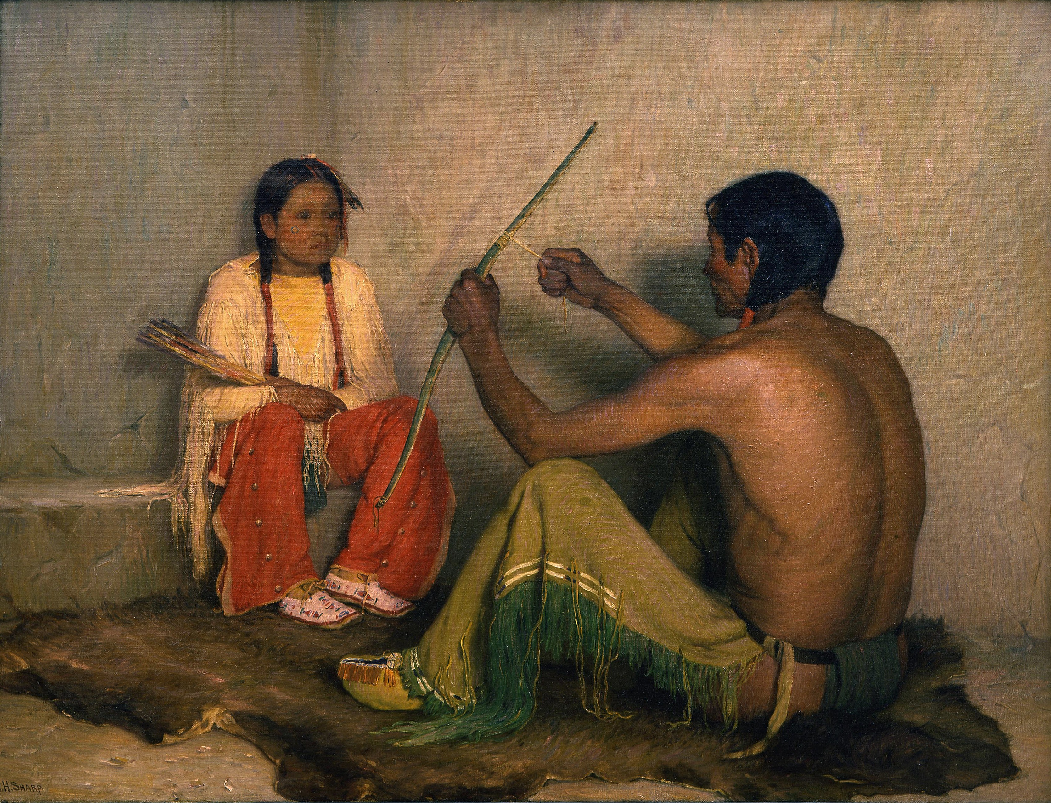 The Broken Bow by Joseph Henry Sharp