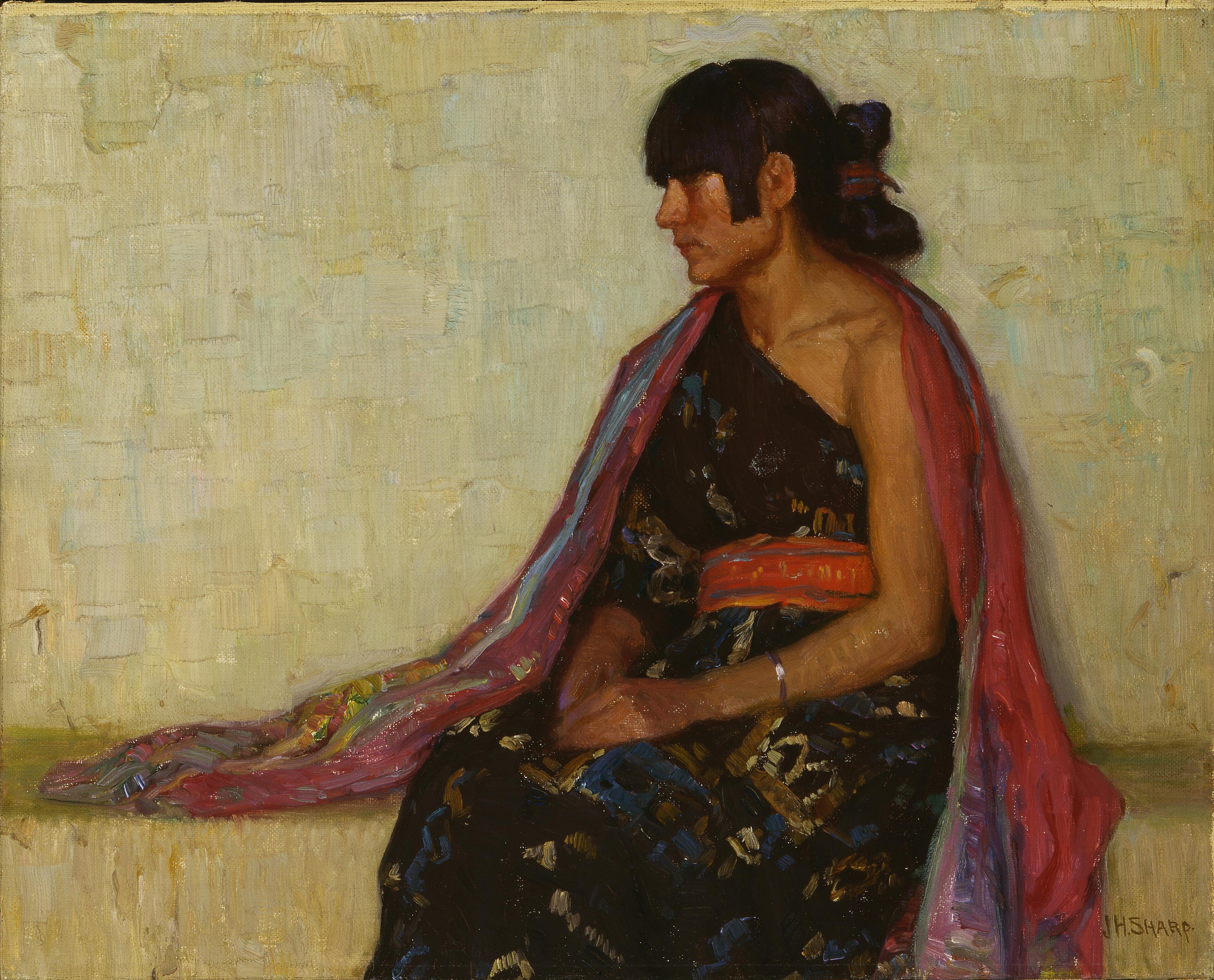 Crucita - Old Hopi Dress by Joseph Henry Sharp
