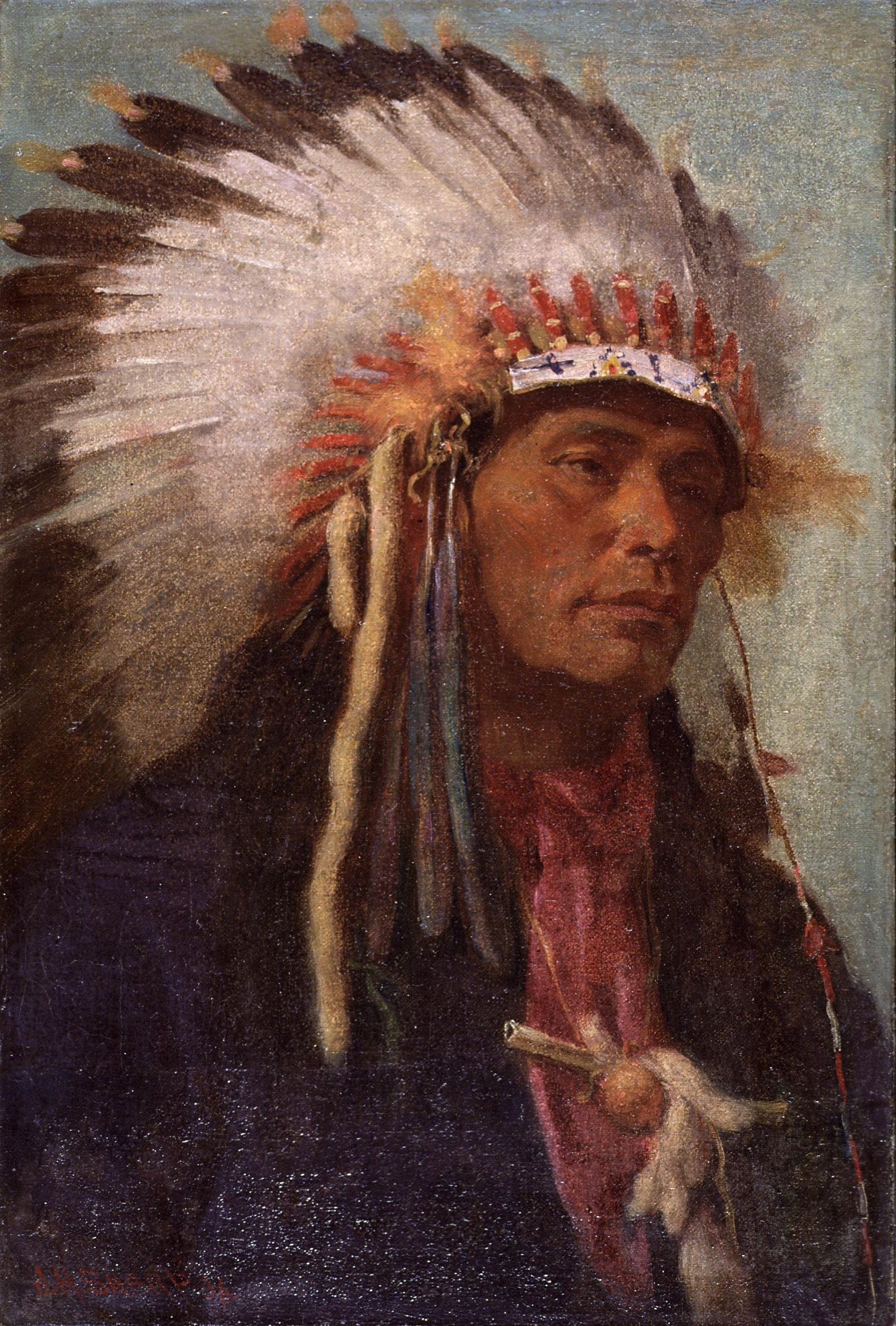 Strikes His Enemy Pretty by Joseph Henry Sharp