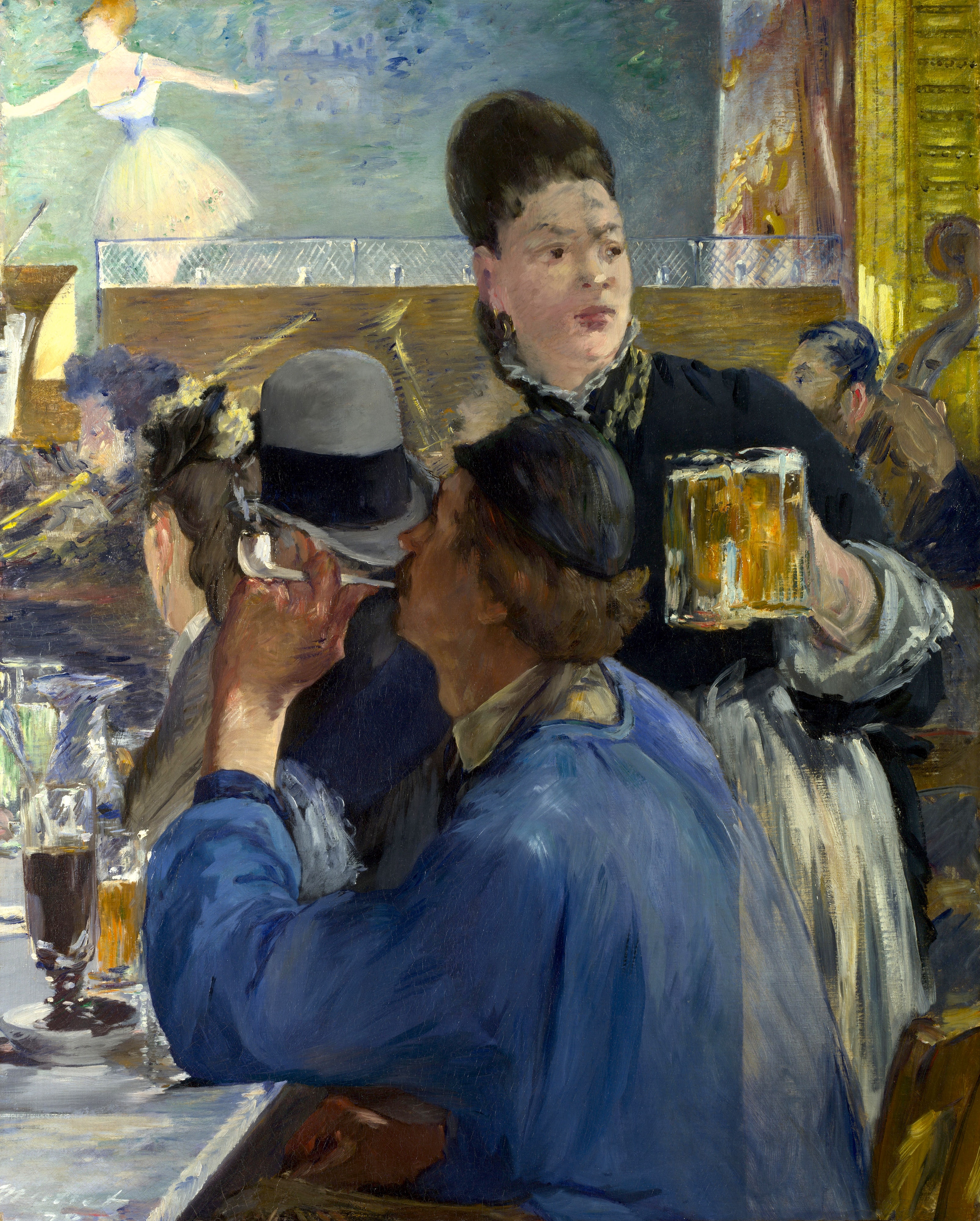 Corner of a Café-Concert by Édouard Manet