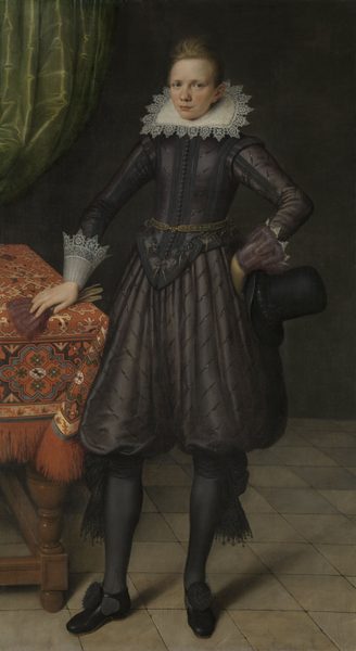 Portrait of Peter Courten by Salomon Mesdach