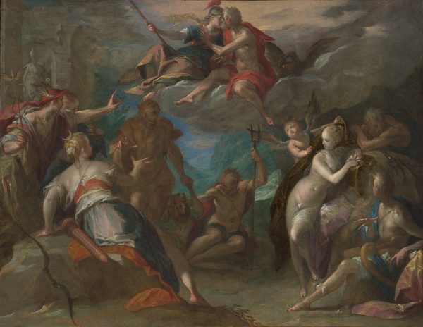 The Amazement of the Gods by Hans von Aachen