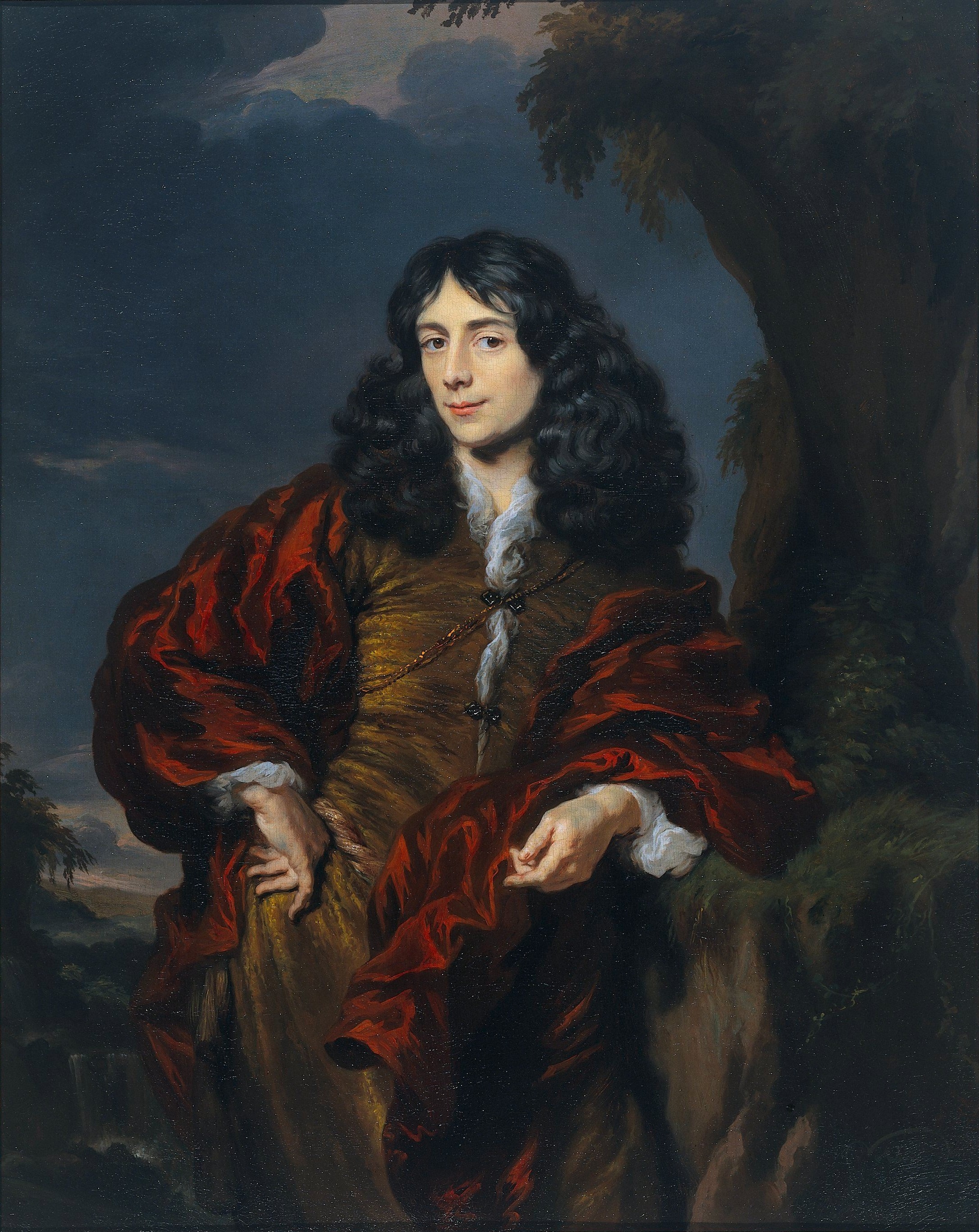Portrait of a young man, possibly Simon van Alphen (1650-1730) by Nicolaes Maes
