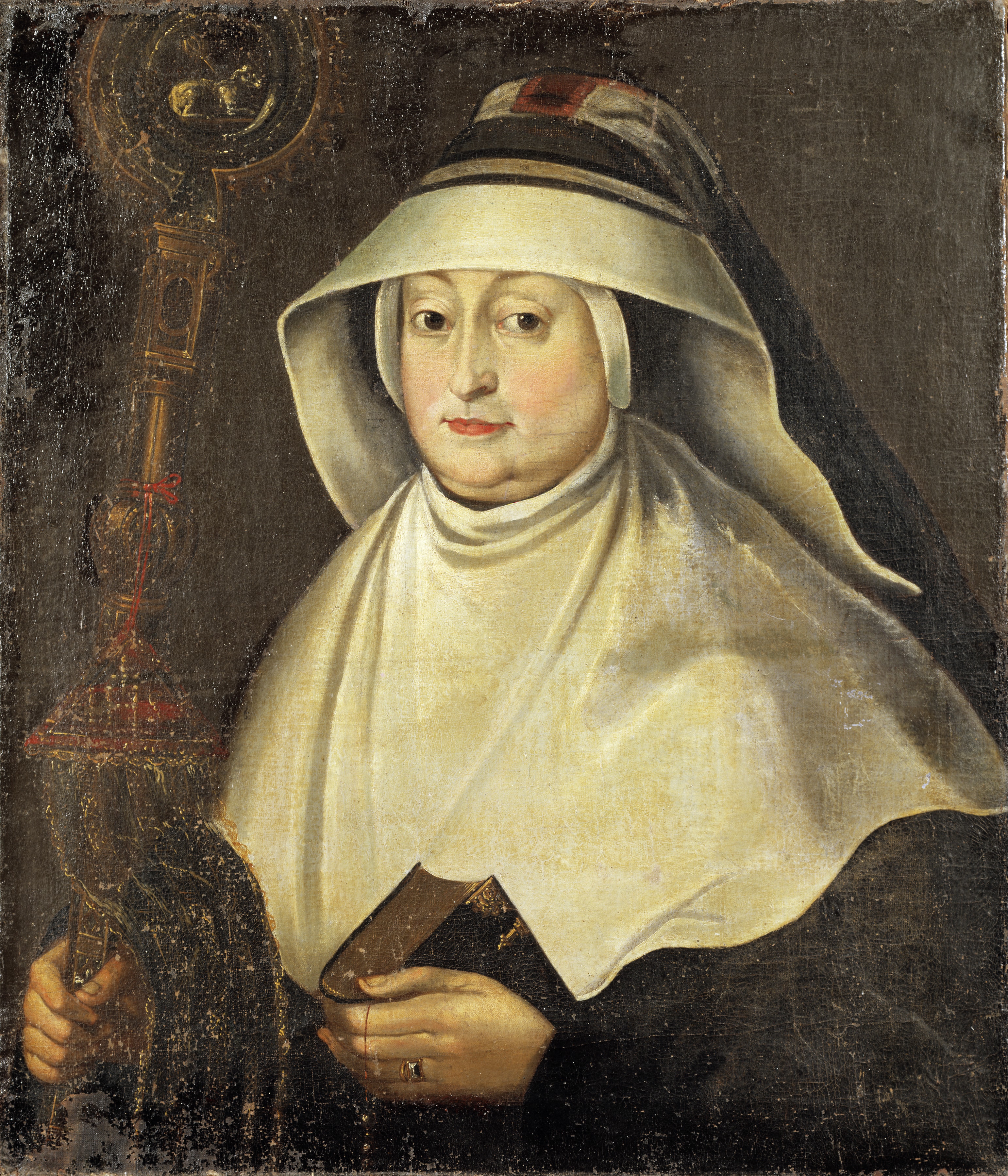 Krystyna Jaŭchimija Radzivił. Крыстына Яўхімія Радзівіл (XVII) by Unidentified painter