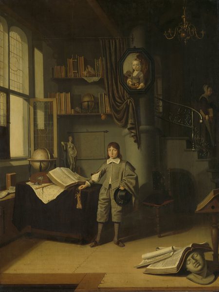 A Young Man in a Study by Adriaen van Gaesbeeck