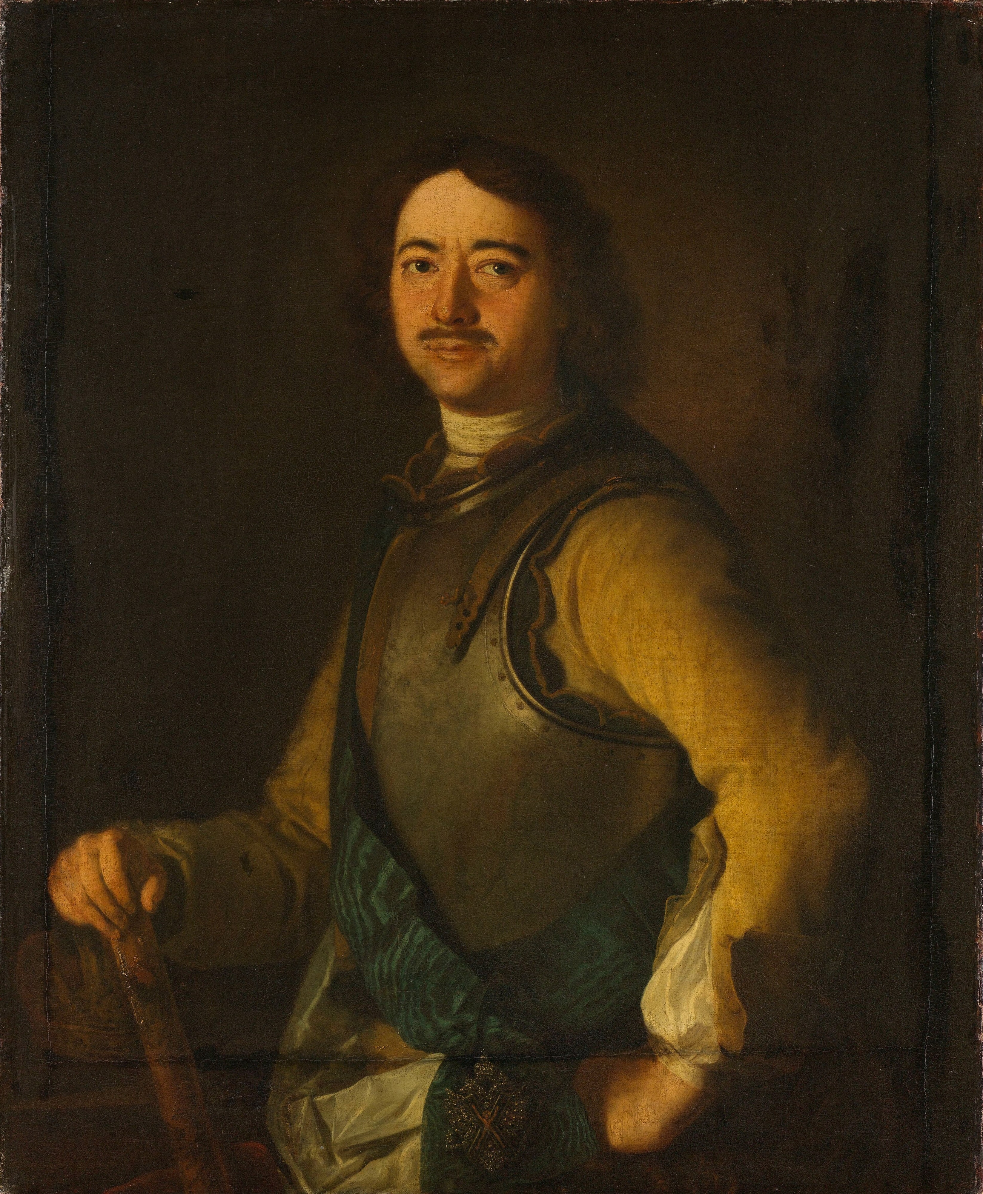 Portrait of Tsar Peter the Great by anonymous