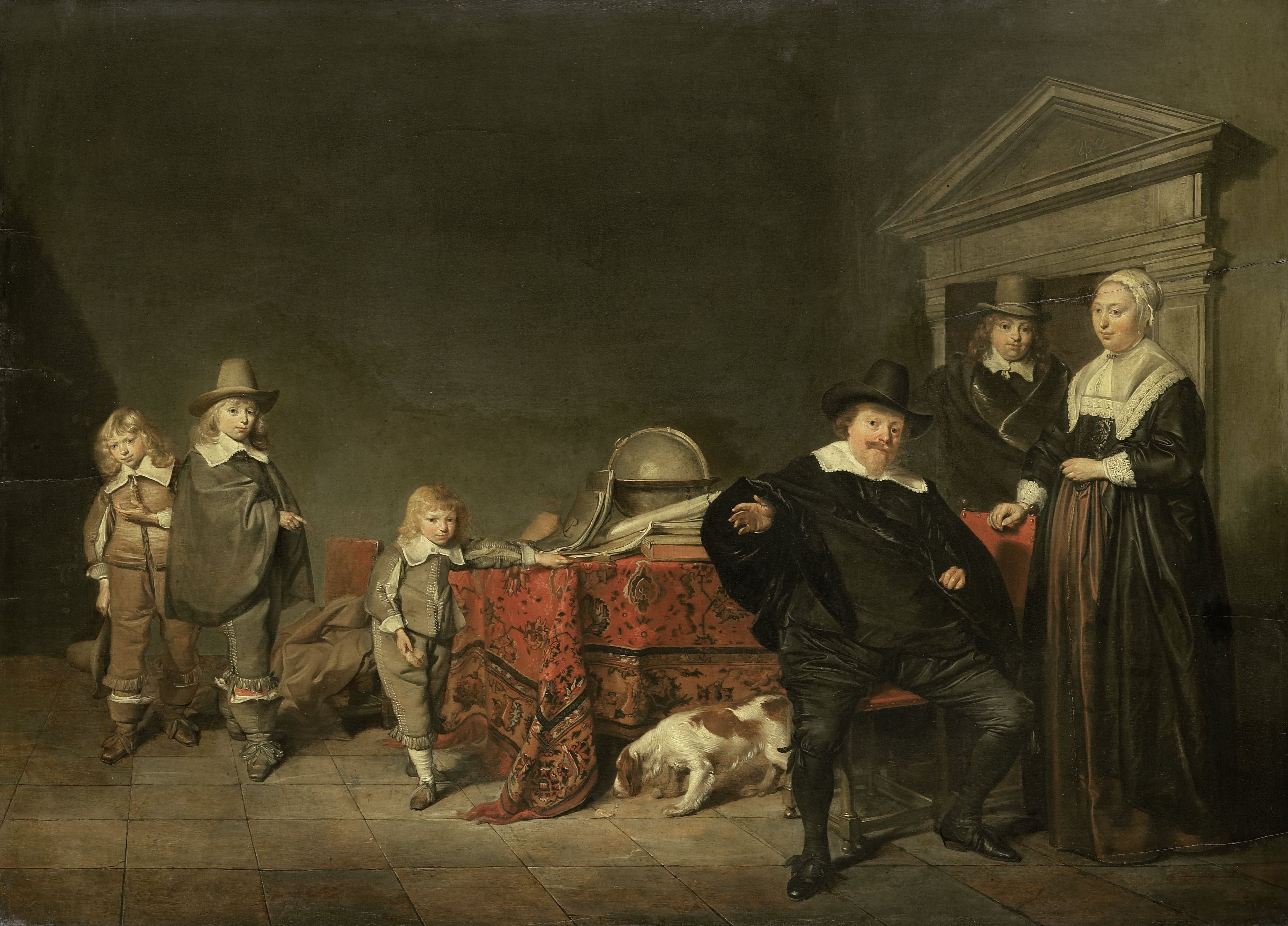 Familiegroep by Pieter Codde