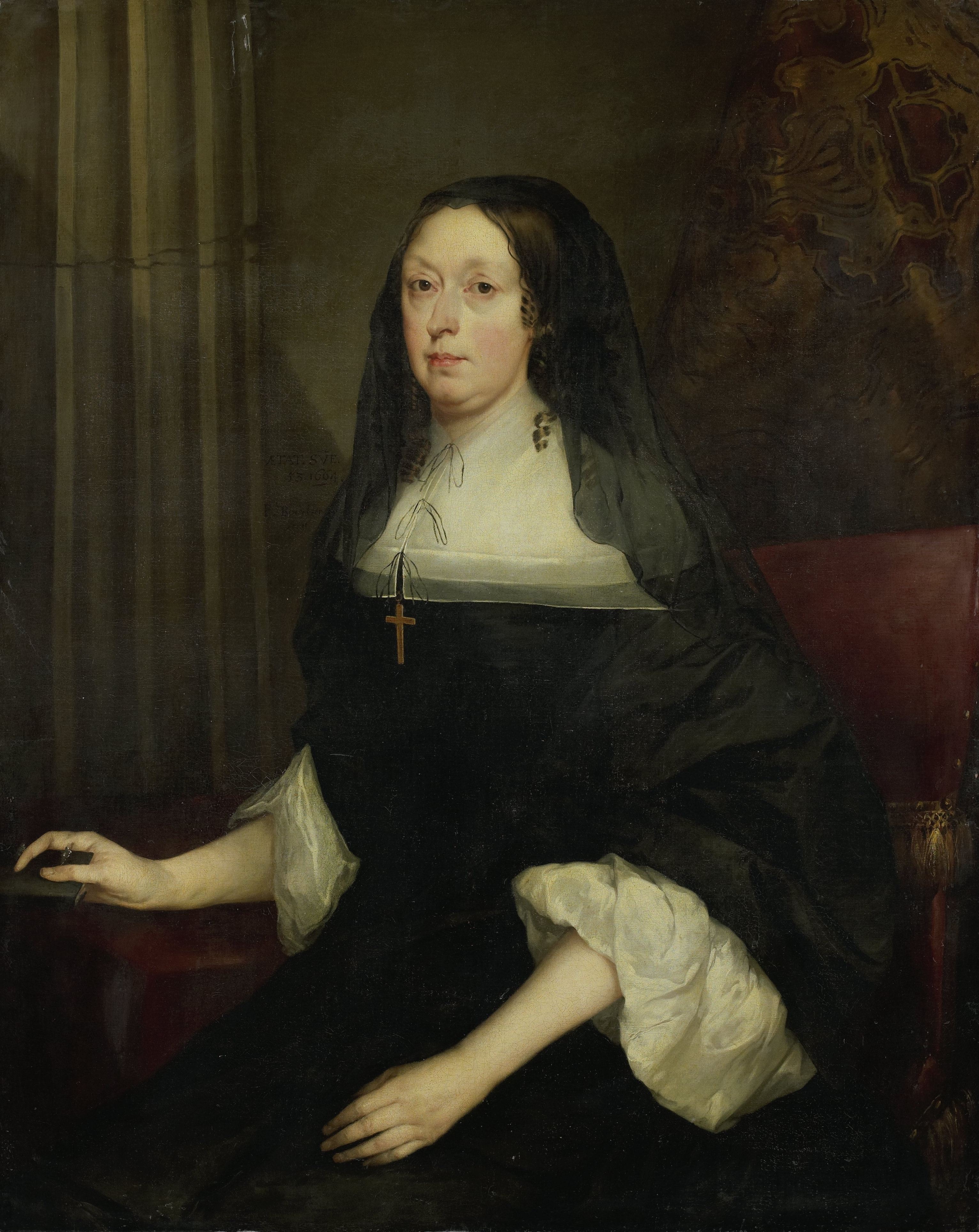 Portrait of a woman by Pieter Borsseler