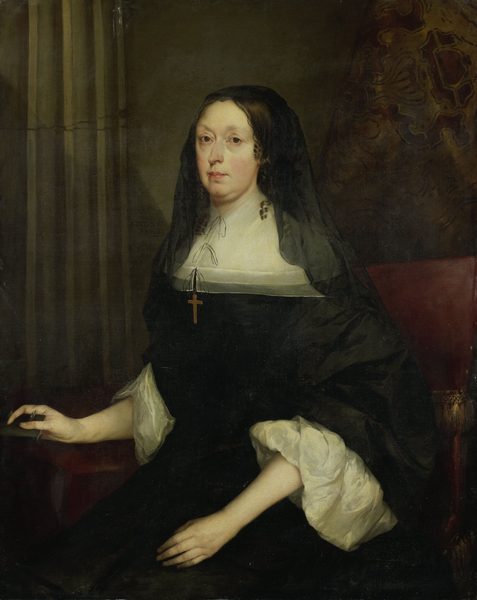 Portrait of a woman by Pieter Borsseler