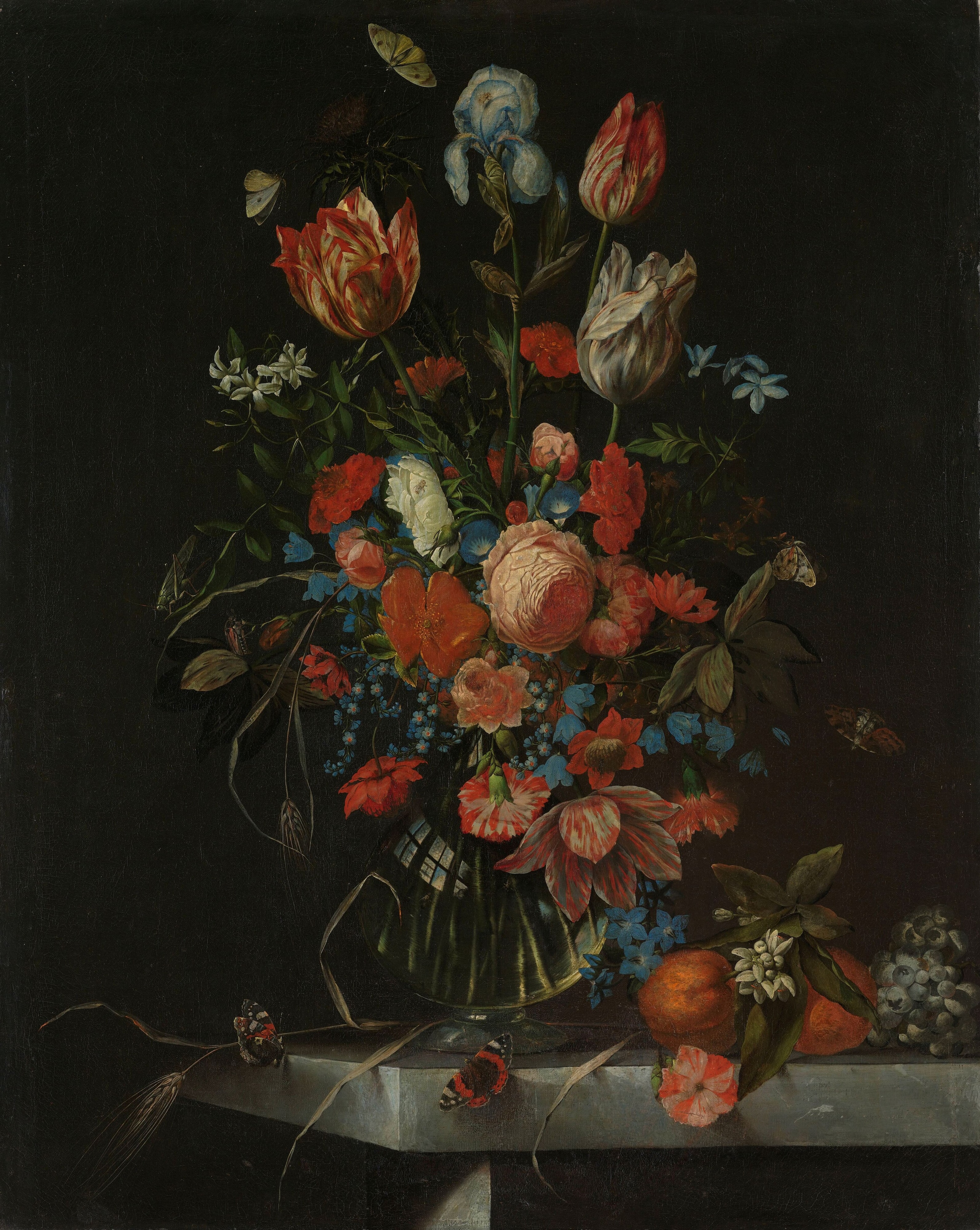 Stilleven met bloemen by Ottmar Elliger