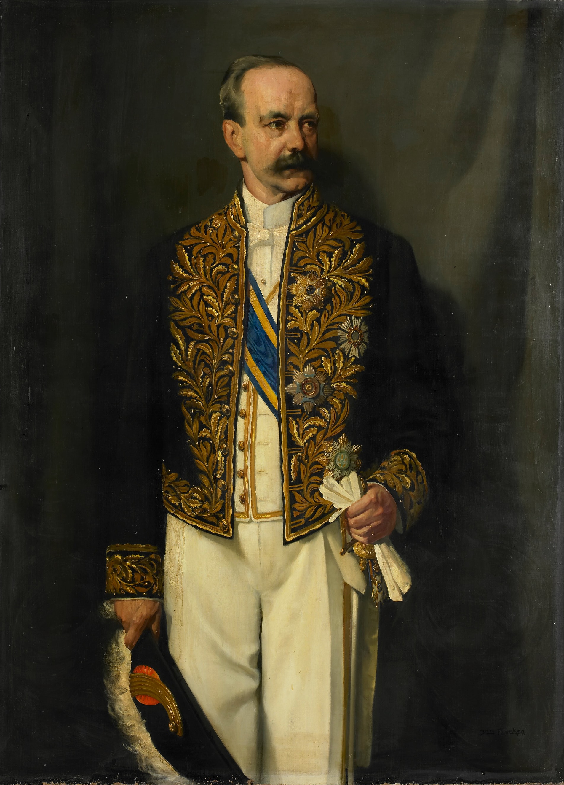 Alexander Willem Frederik Idenburg (1861-1935). Gouverneur-generaal (1909-16) by Jan Franken (1878-1959)