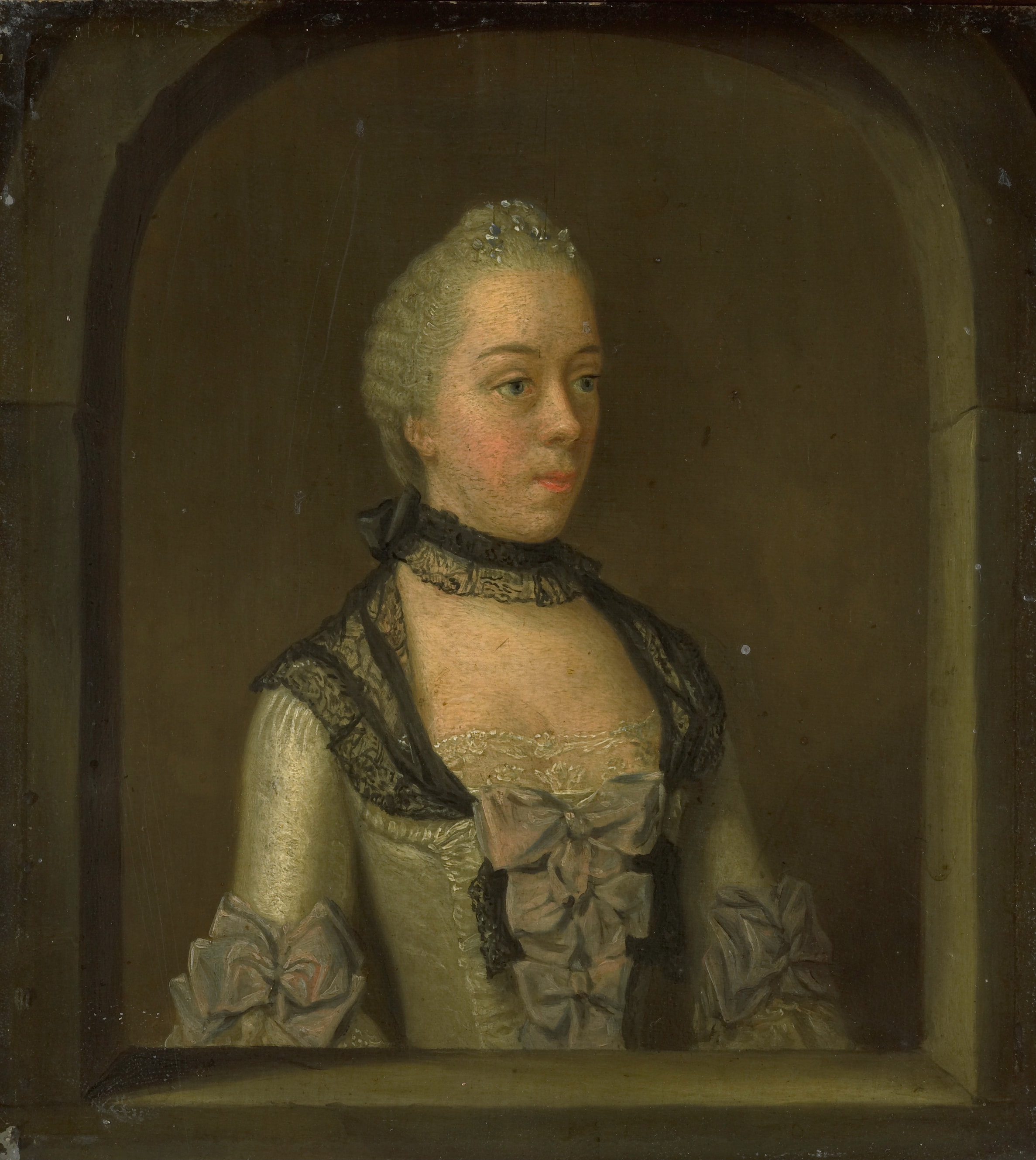Wilhelmina Hillegonda Schuyt (1728-1802). Echtgenote van Joachim Rendorp by Tibout Regters