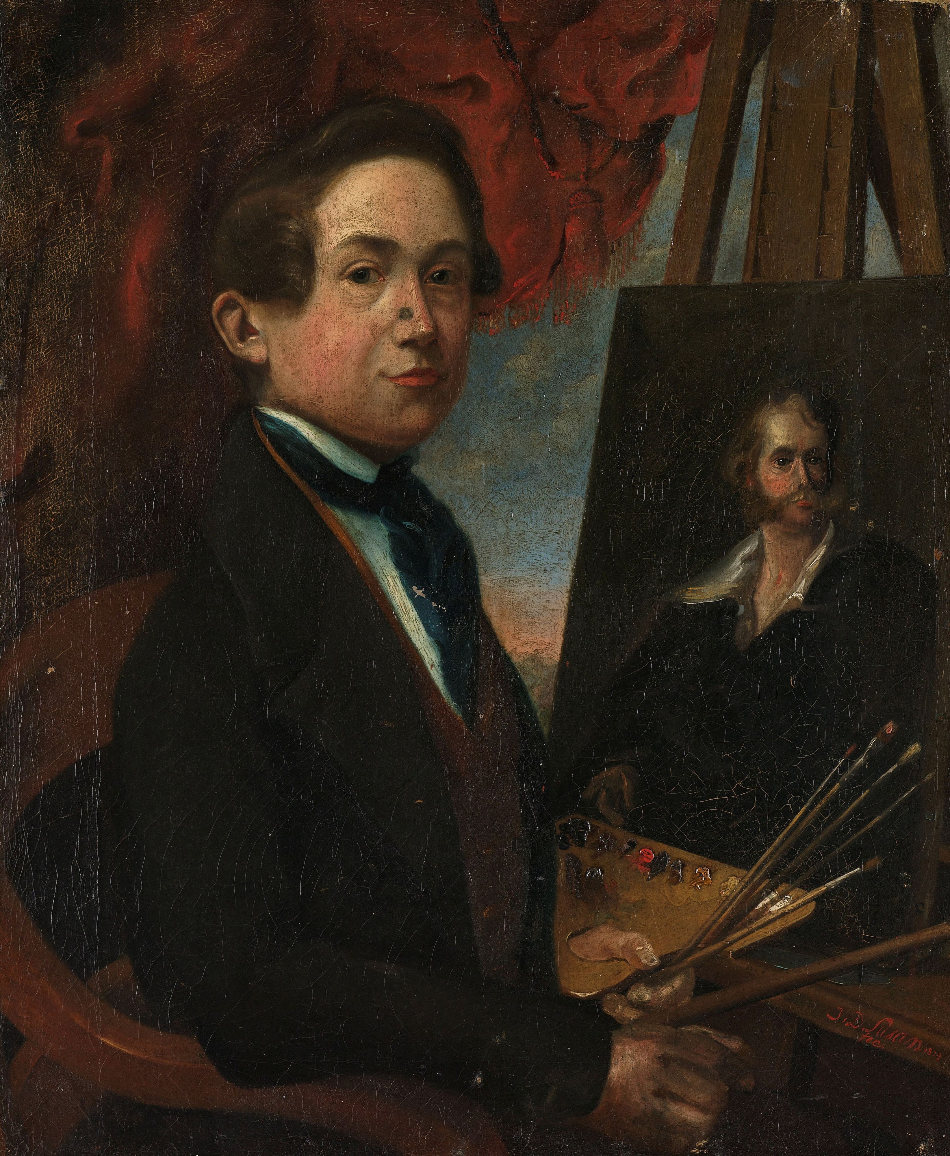 Self-portrait by Johannes Daniël Susan