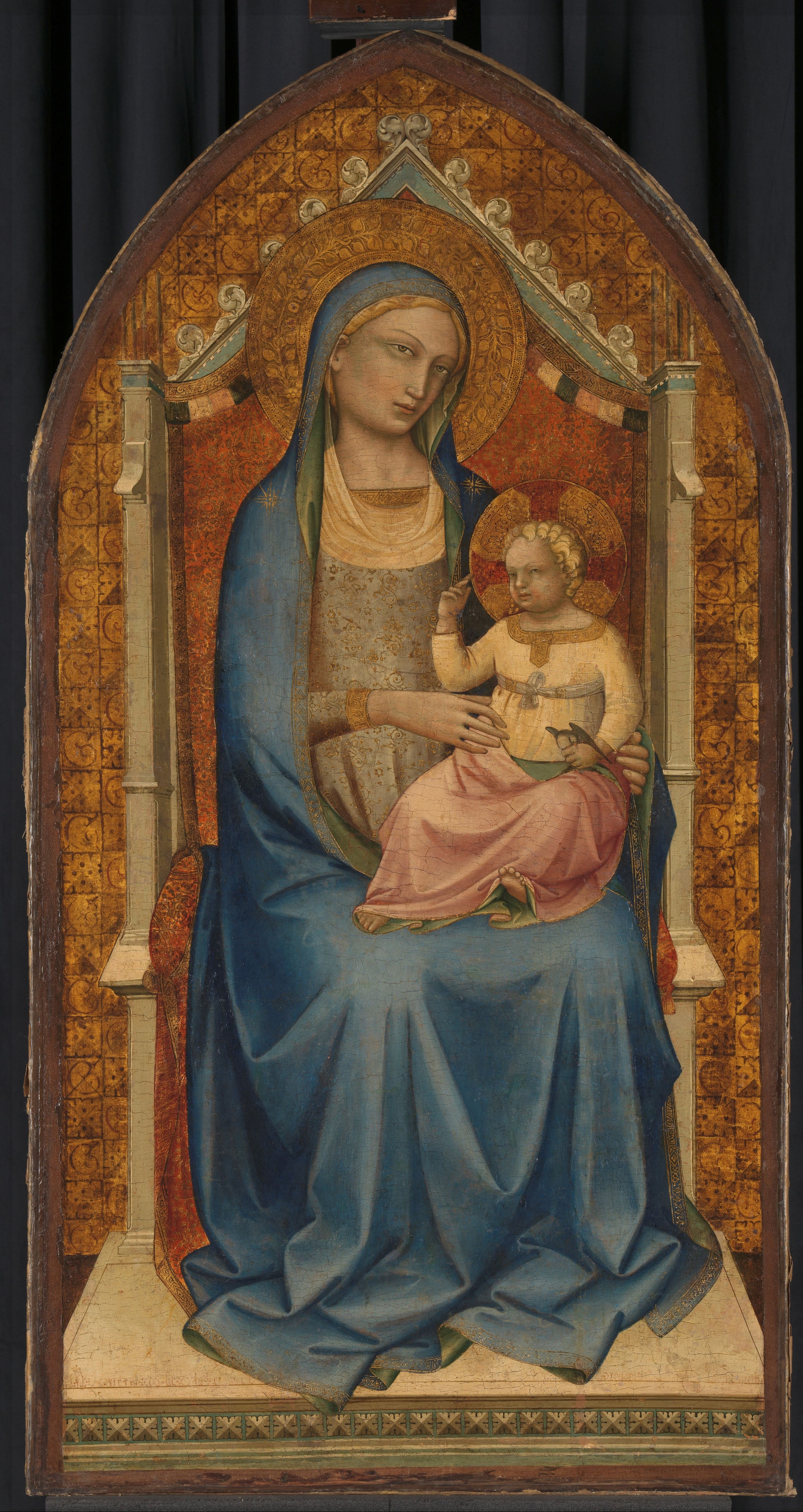 Virgin and Child by Lorenzo Monaco